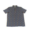 SS23 Leo Navy with Multicolor Rings Polo