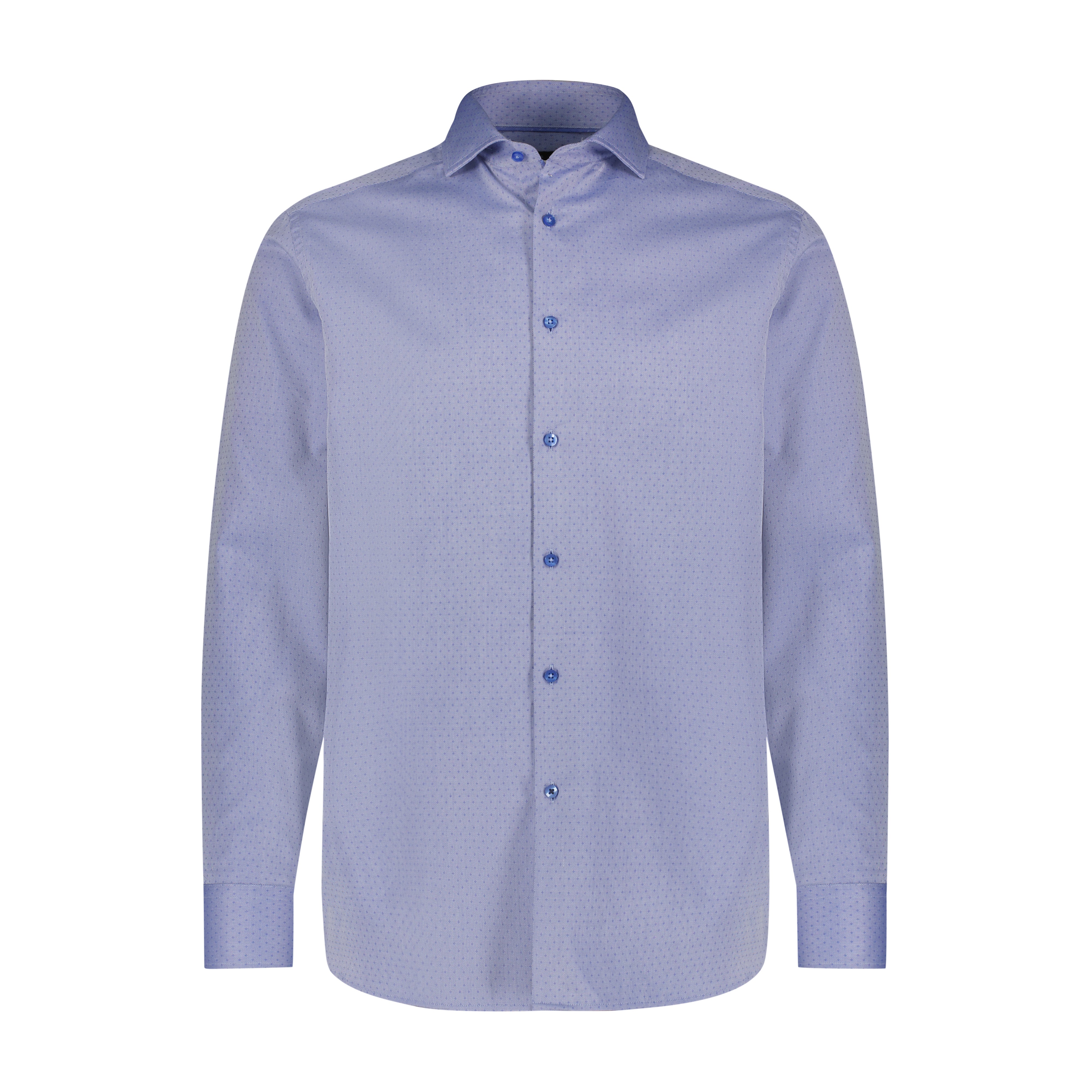 micro dot dress shirt Organic Stretch Cotton Multi Color Micro Dot Diamond Print Shirt
