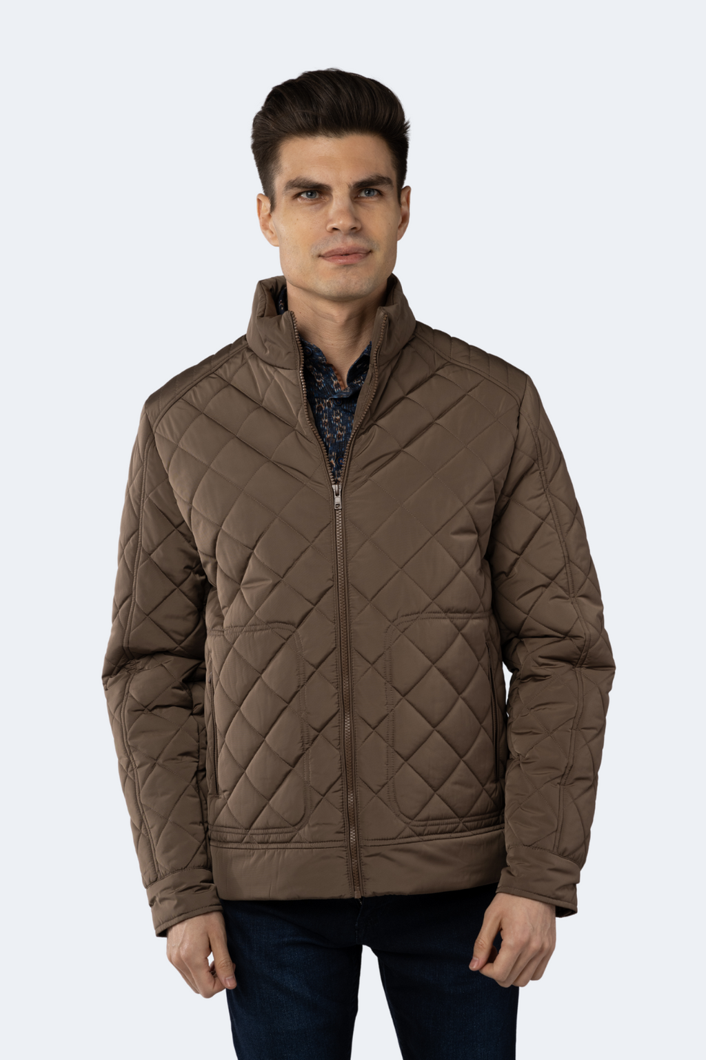Luchiano Online – Outerwear Rayon Jacket Oat Visconti