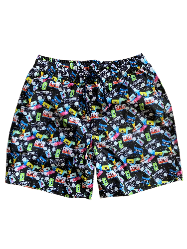 Colorful Cassettes Swim Shorts