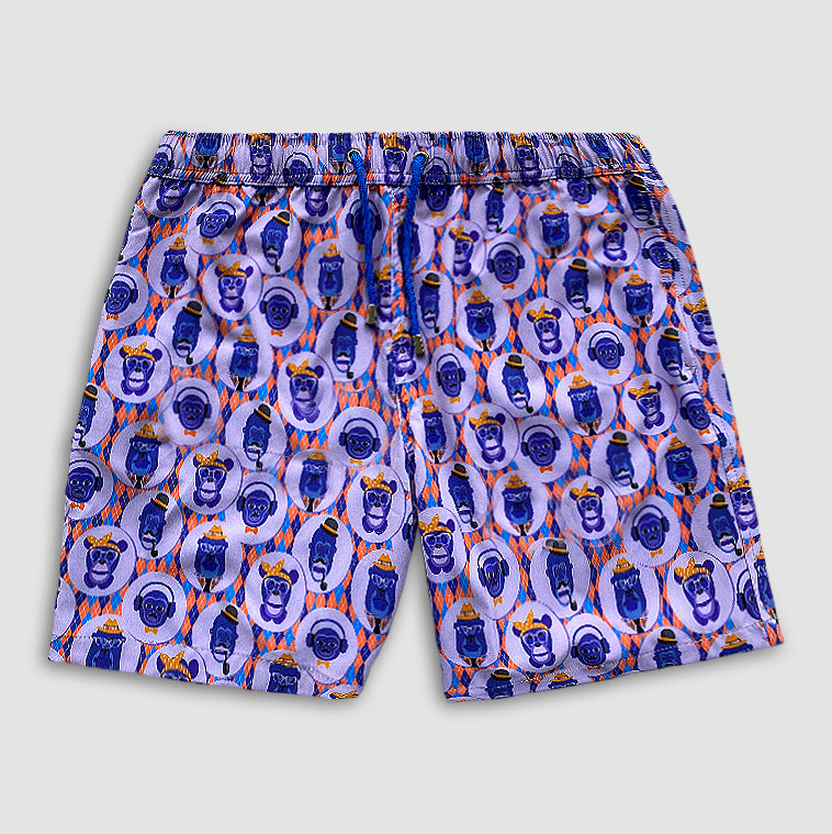 Dapper Monkeys Swim Shorts