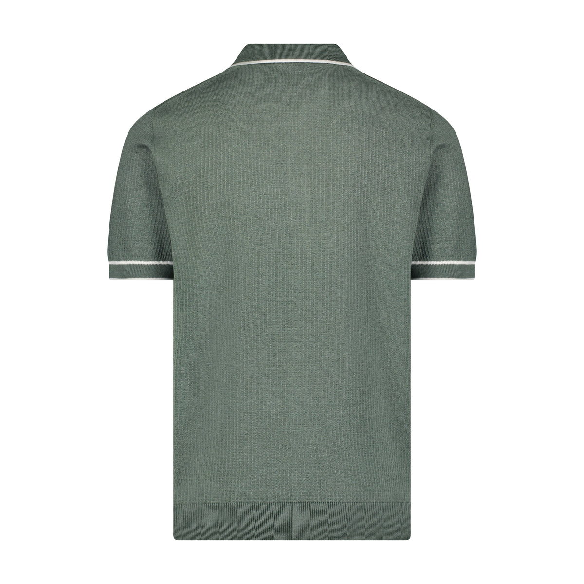 Sage Viti Full Button Polo