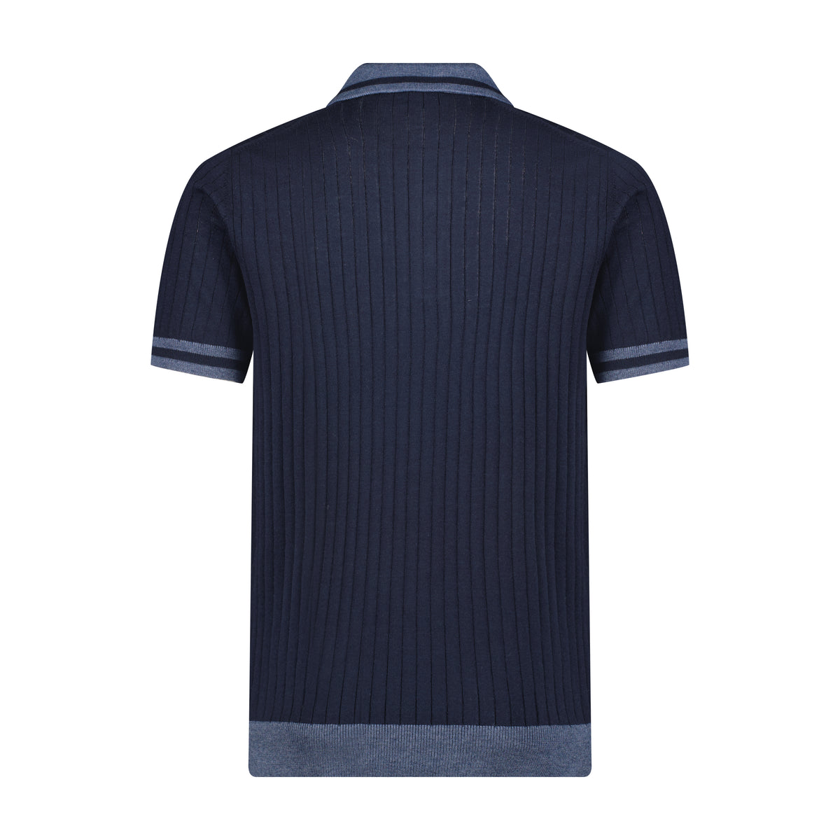 Navy Pillars Polo