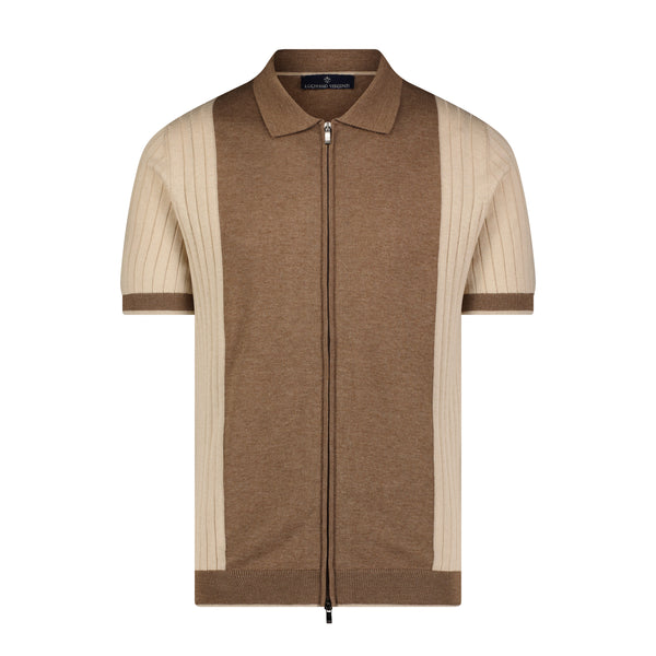 Naples Full Zip Polo