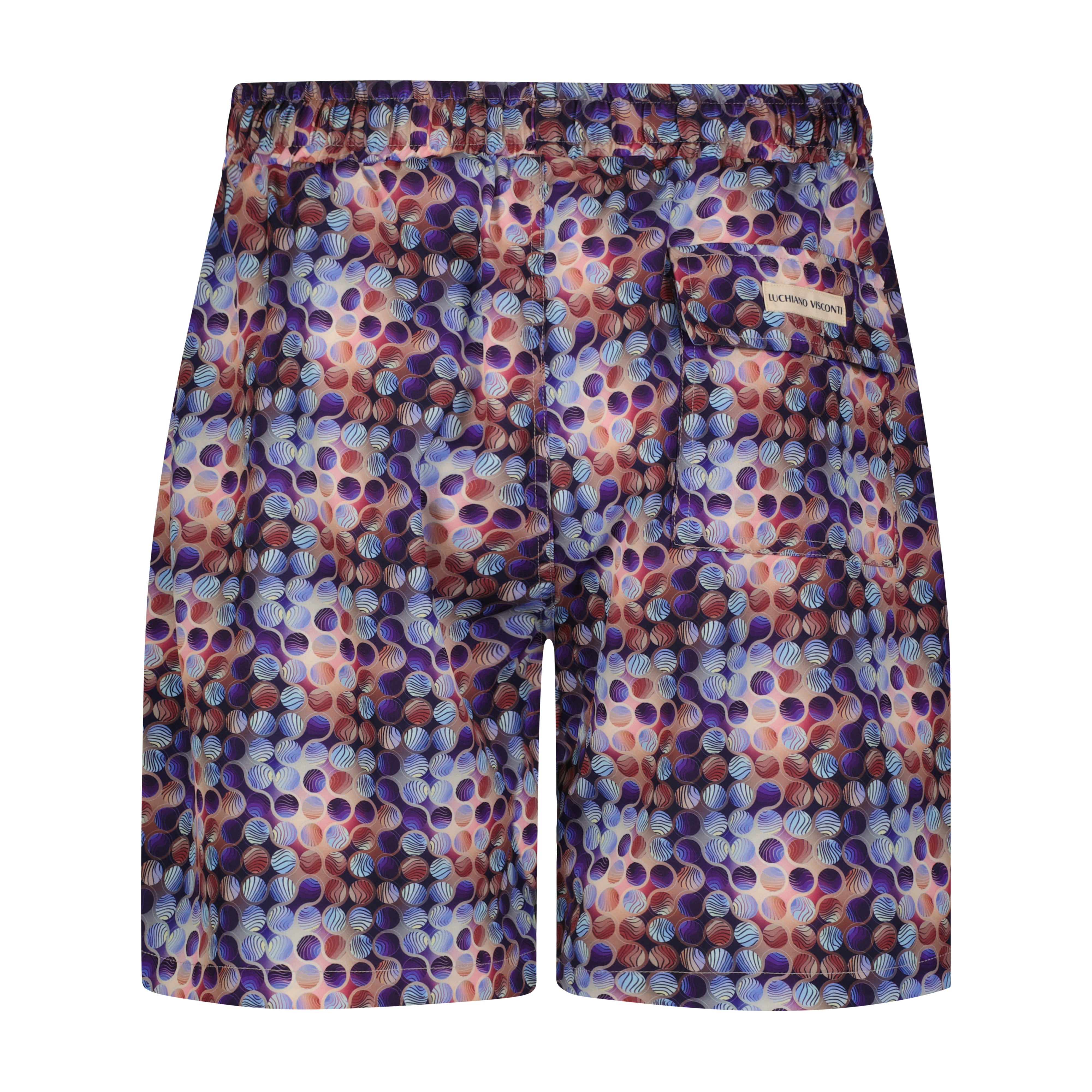Abstract Swim Trunks