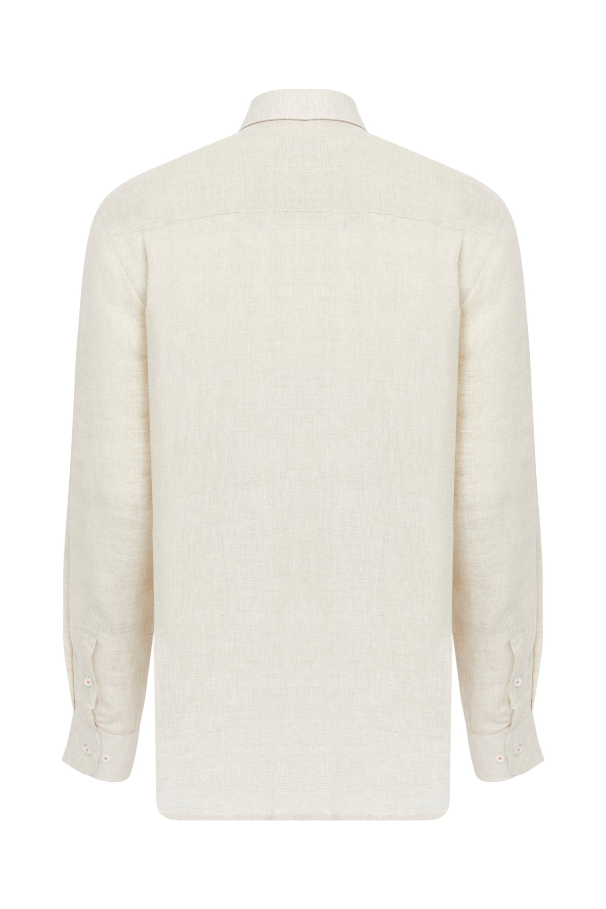 Sand Linen Long Sleeve Shirt