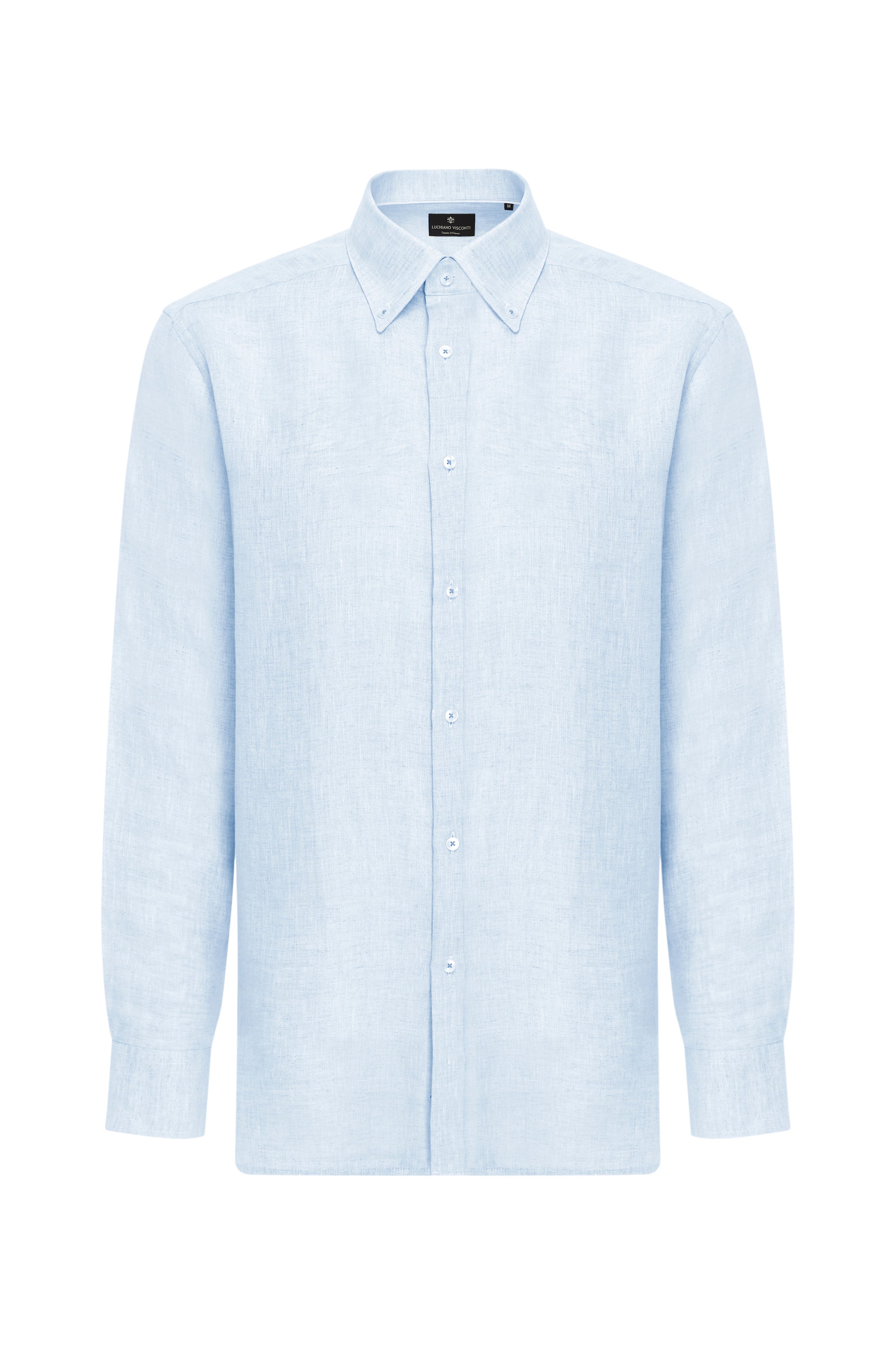 Sky Linen Long Sleeve Shirt