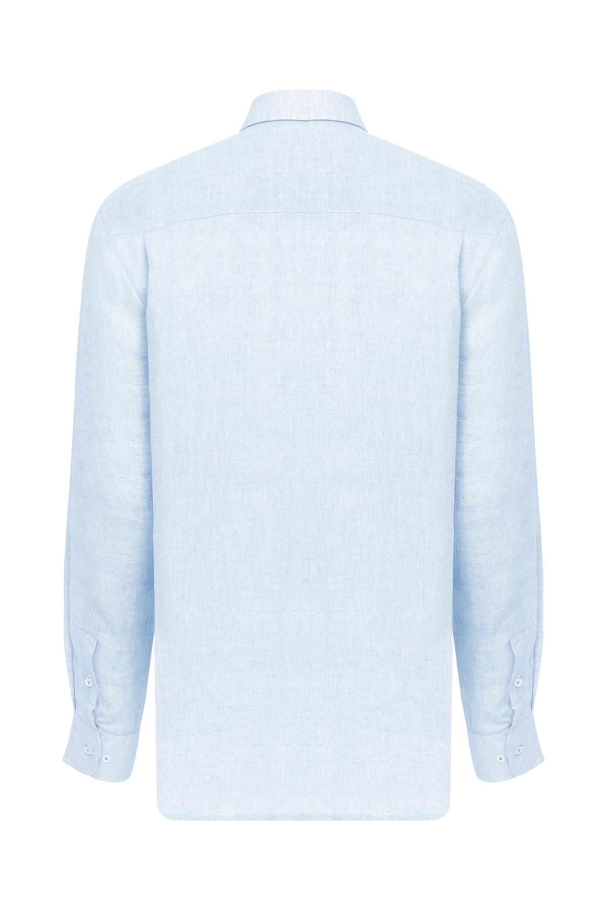 Sky Linen Long Sleeve Shirt
