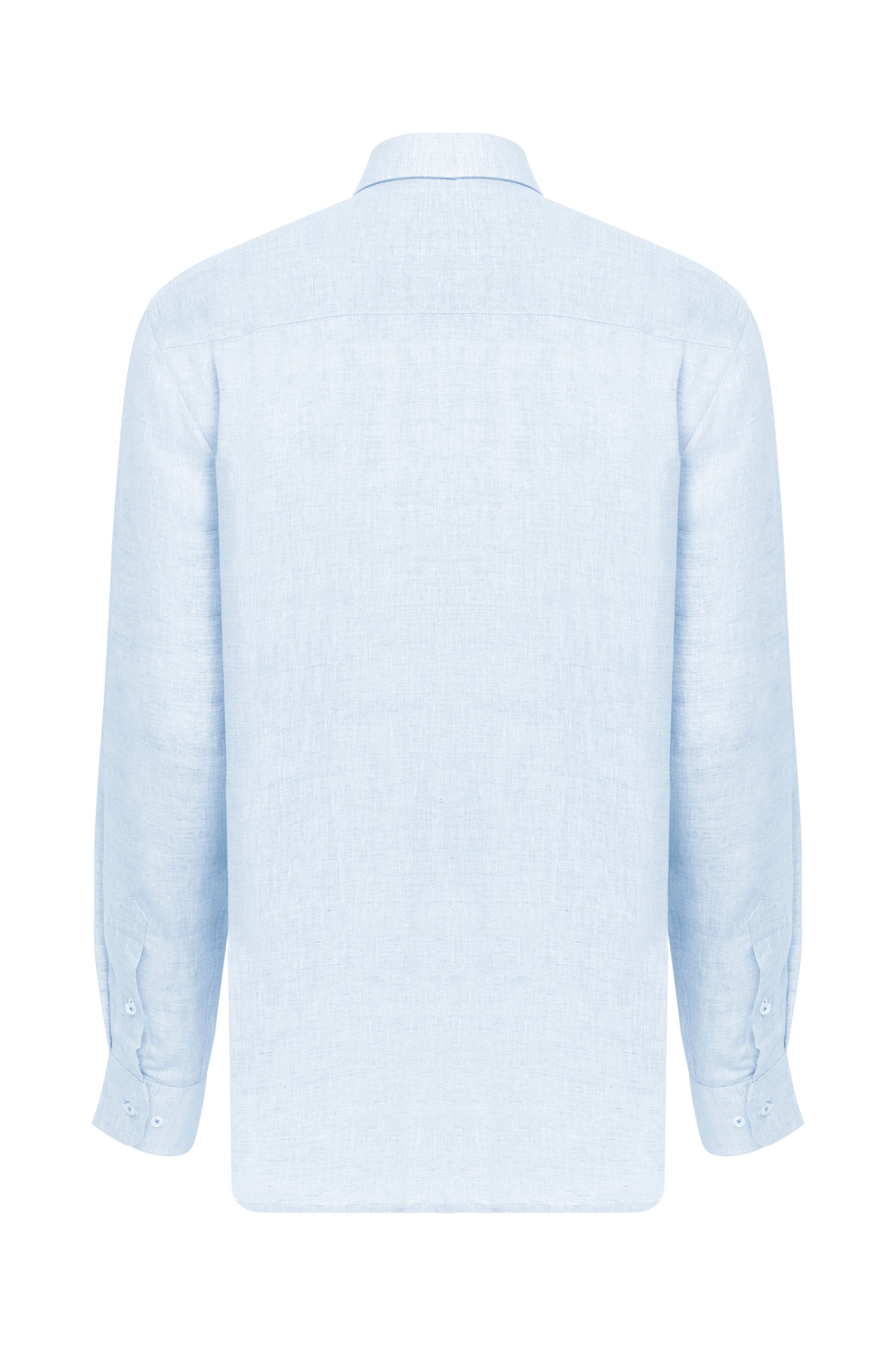 Sky Linen Long Sleeve Shirt
