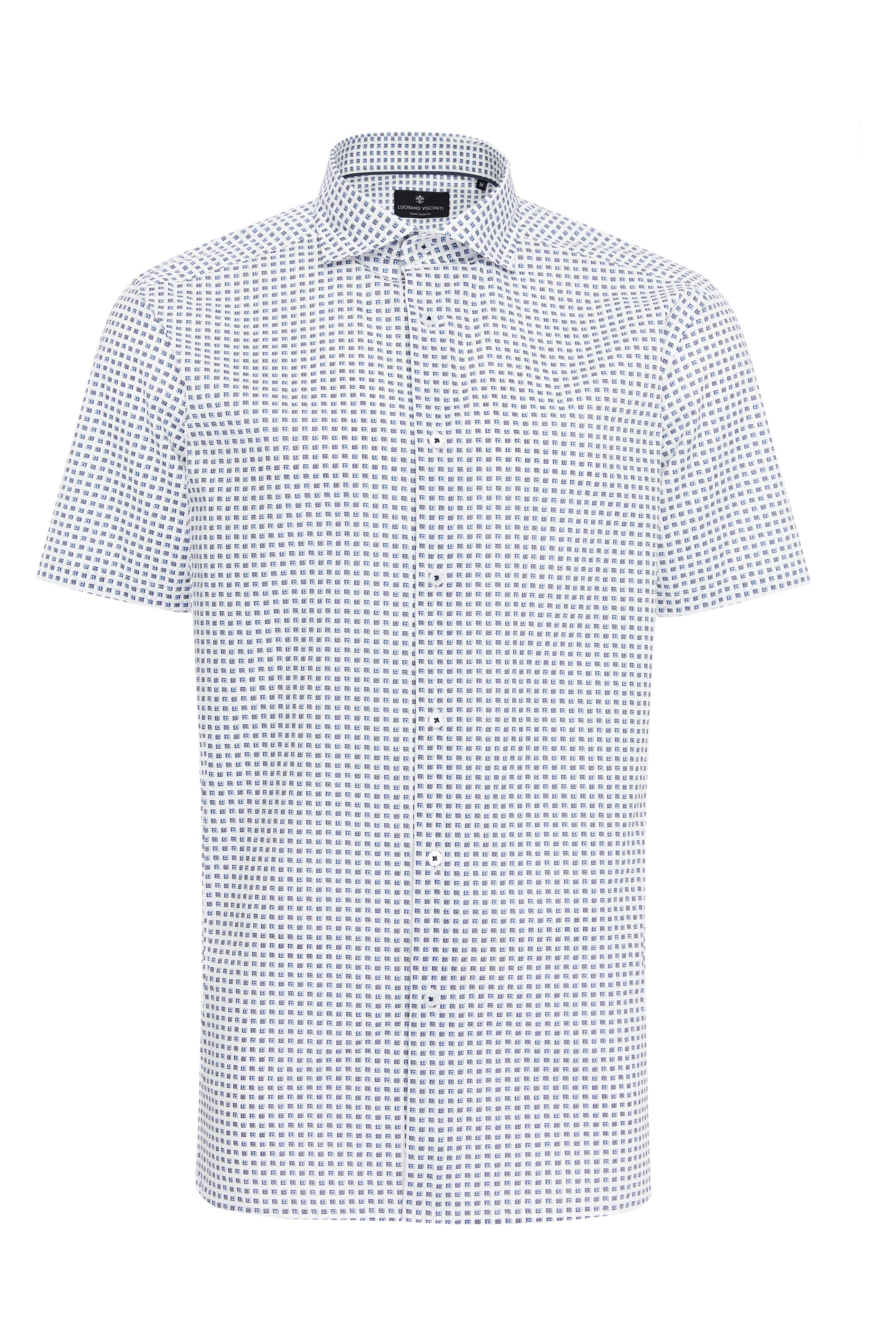 Mini Diamond Geo Short Sleeve Shirt