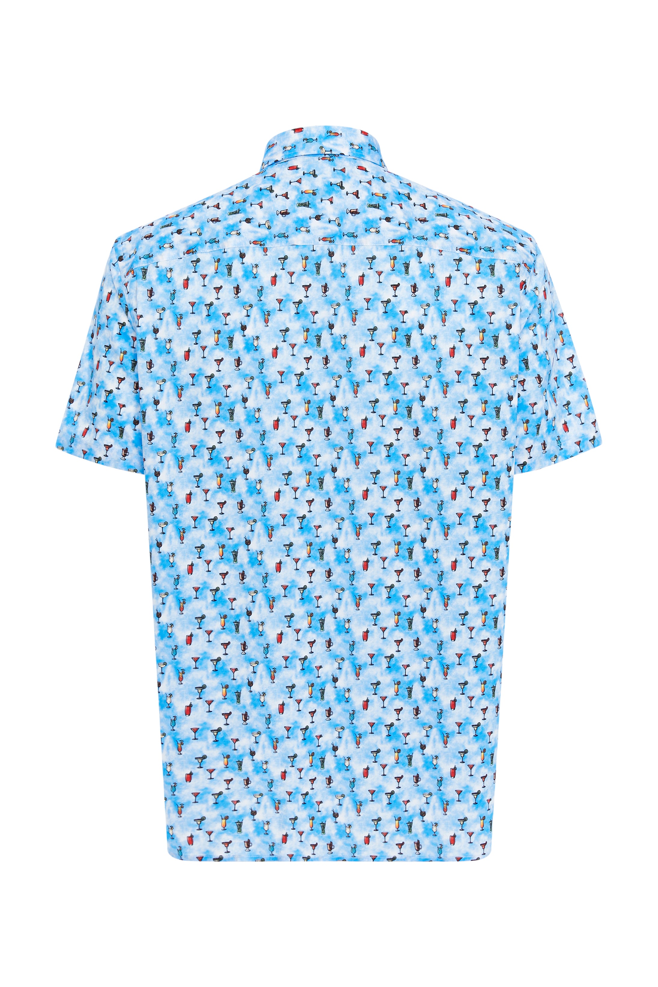 Happy Hour Print Short Sleeve Shirt