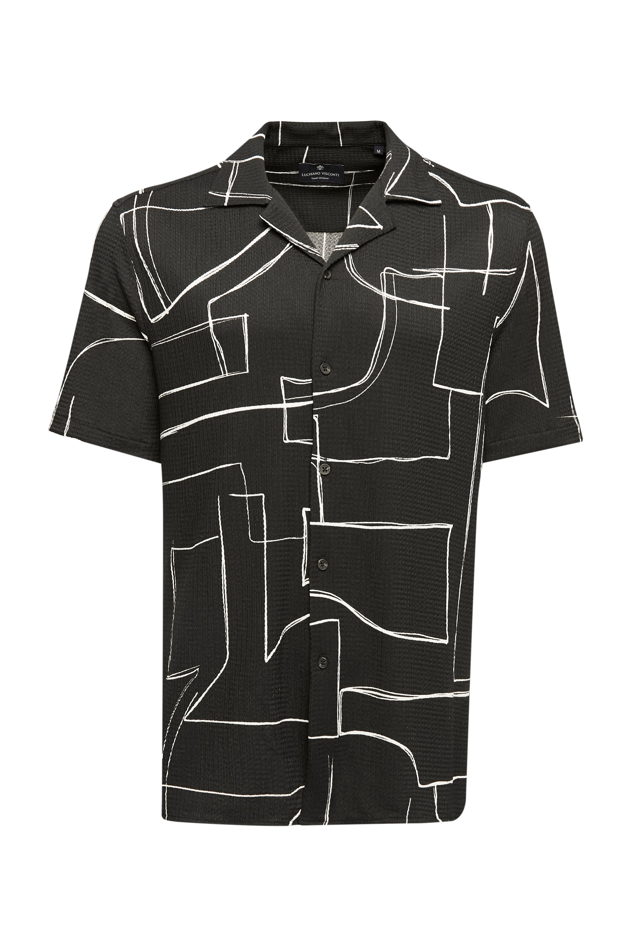 Abstract Shapes Short Sleeve Shirt