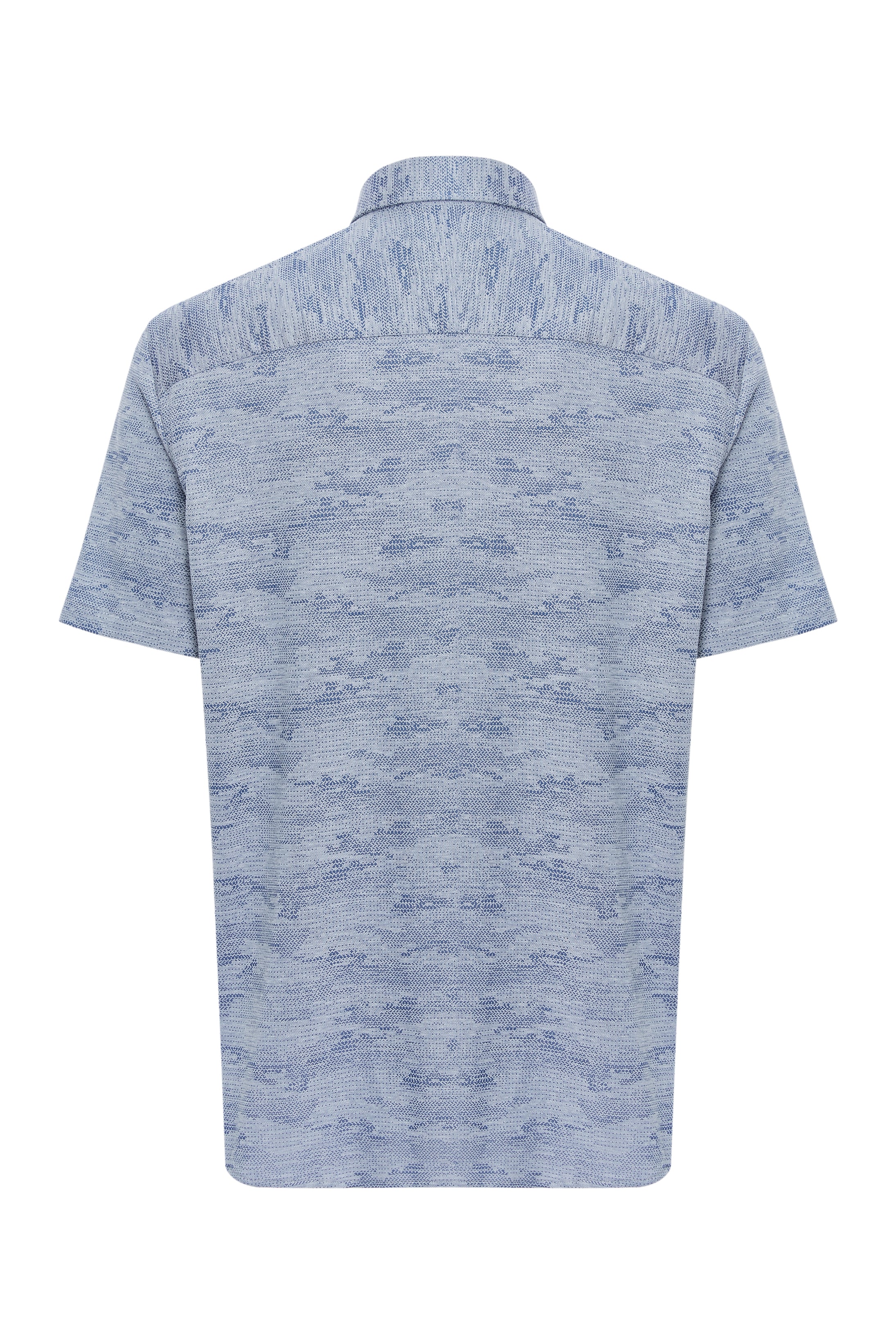 Abstract Waves Short Sleeve Shirt