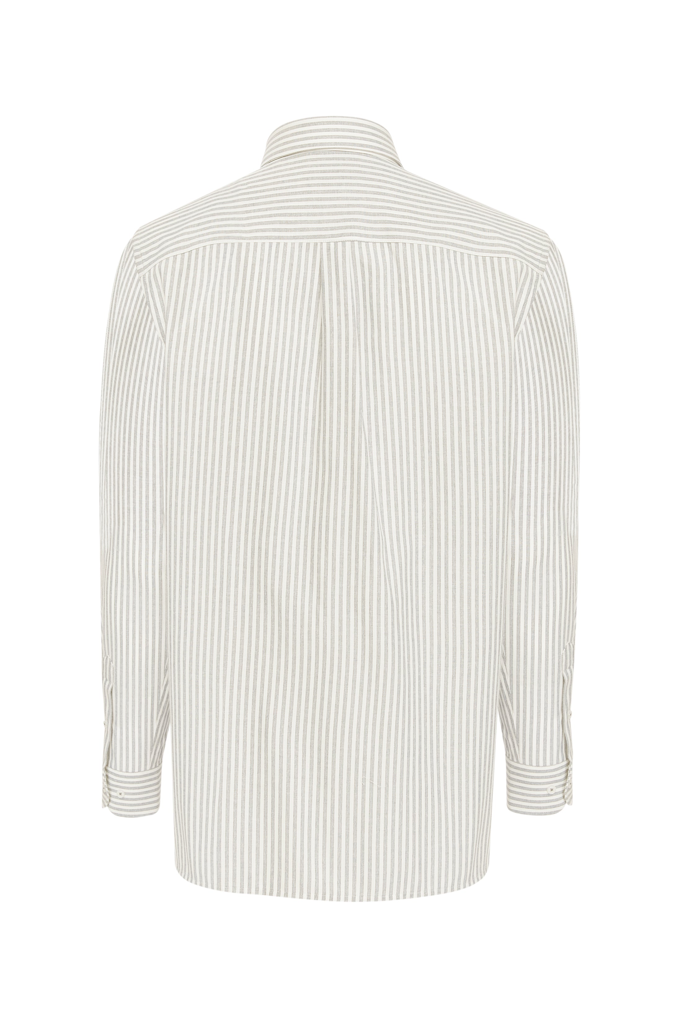 Sand Stripe Long Sleeve Shirt