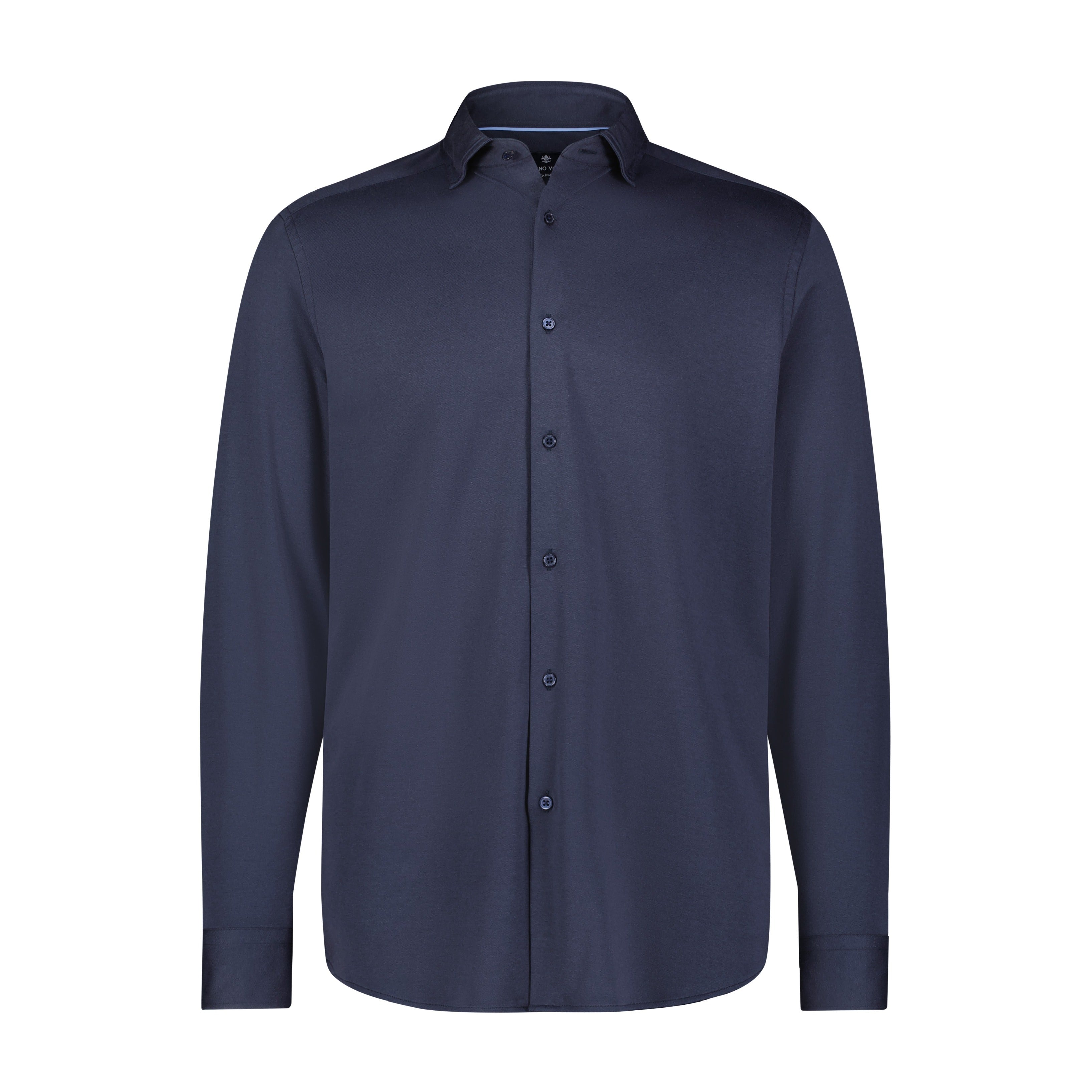 Navy Azienda Knit Shirt