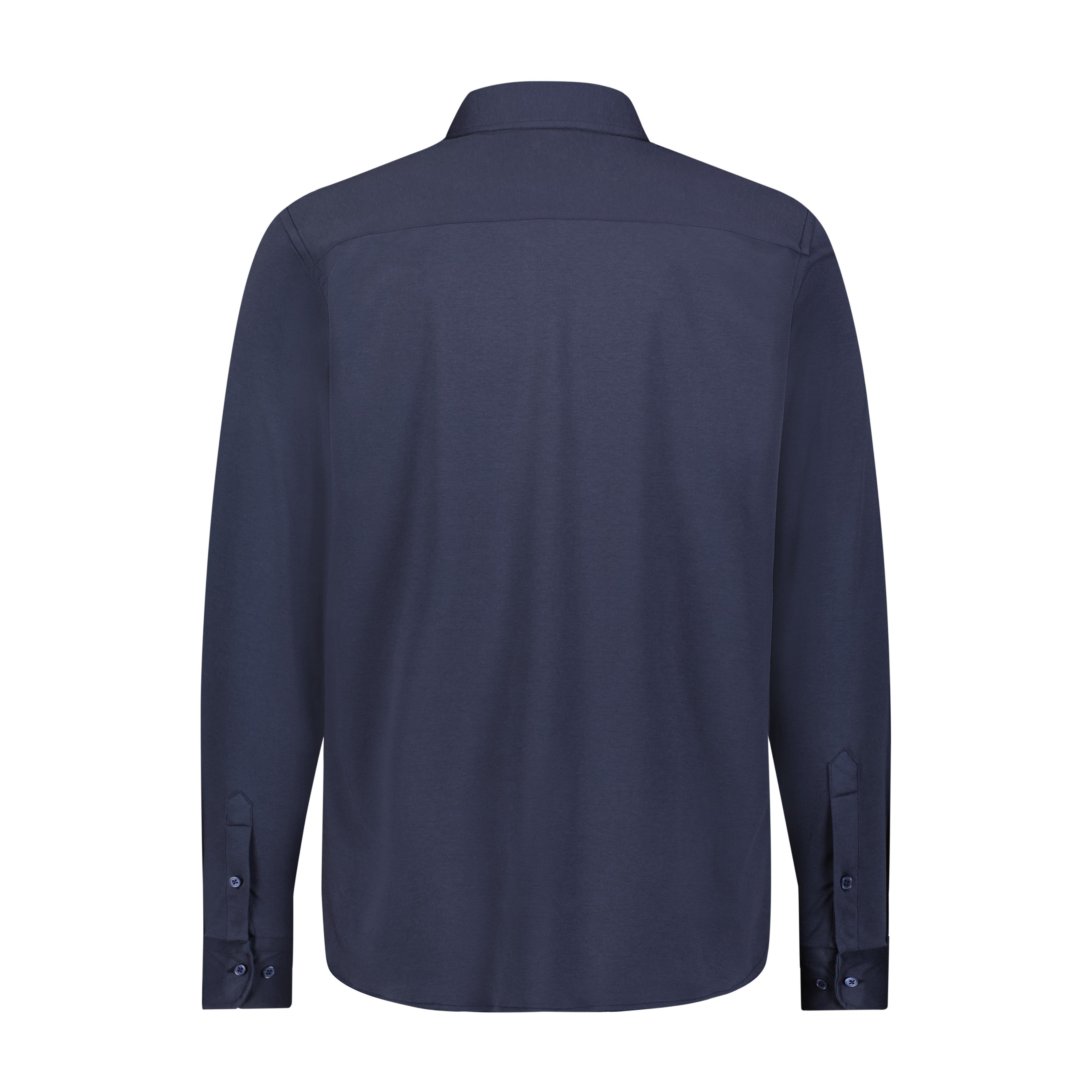 Navy Azienda Knit Shirt