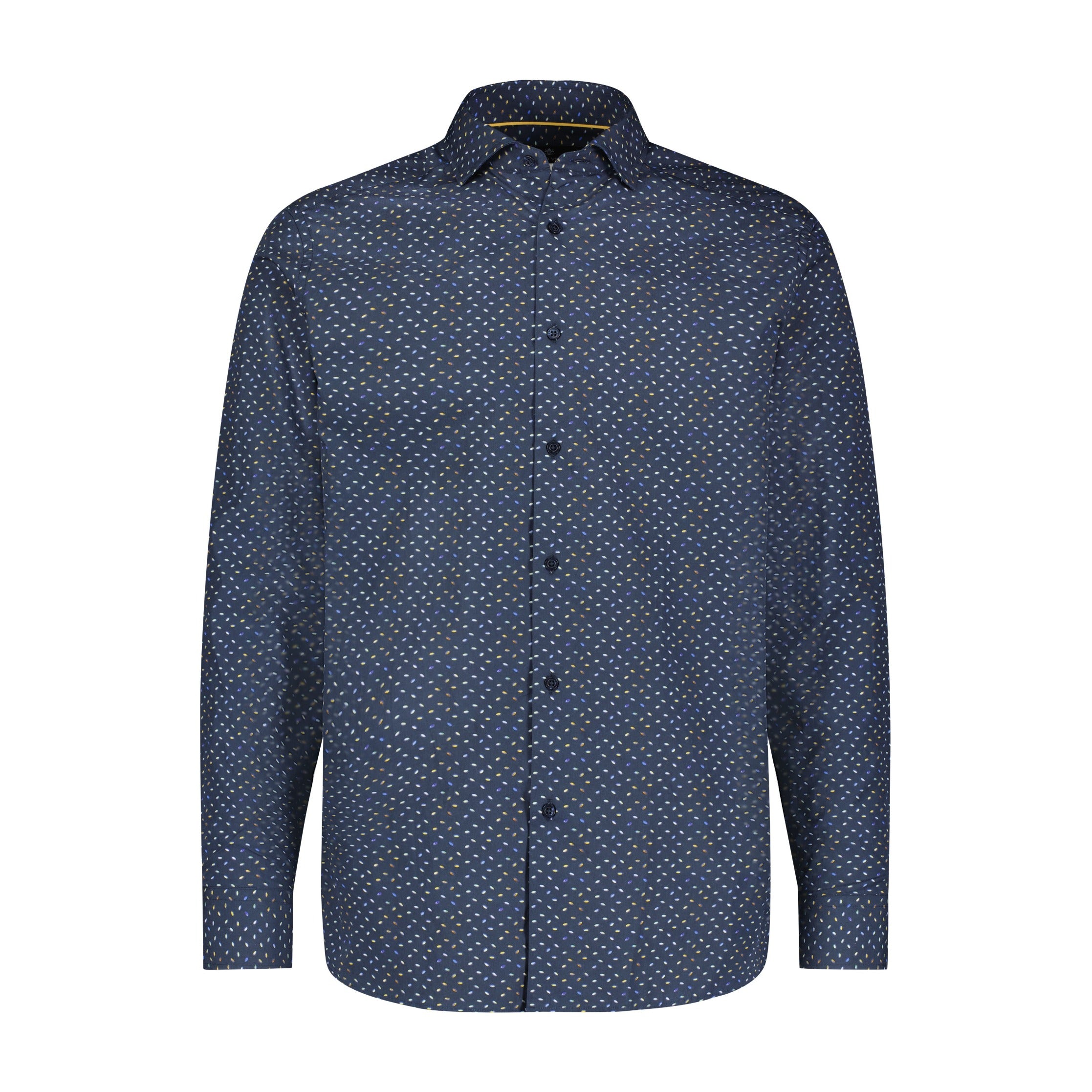 Oval Dot Print Shirt