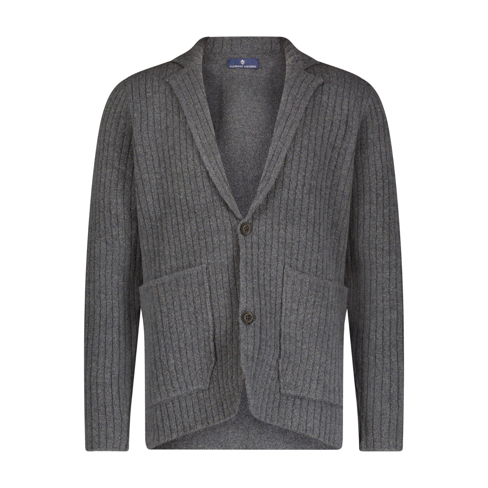 Ribbed Sweater Jacket