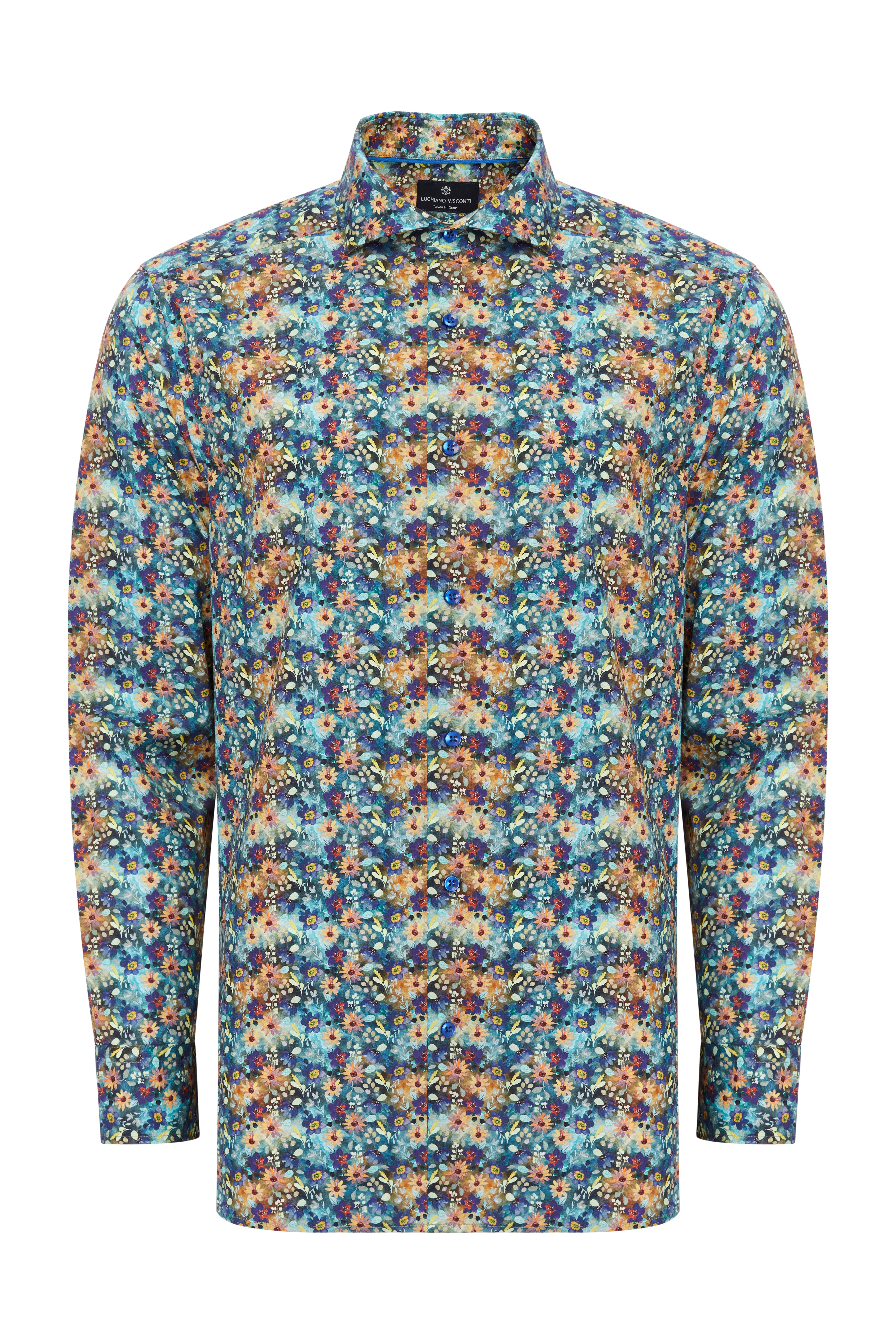 Floral Watercolor Shirt