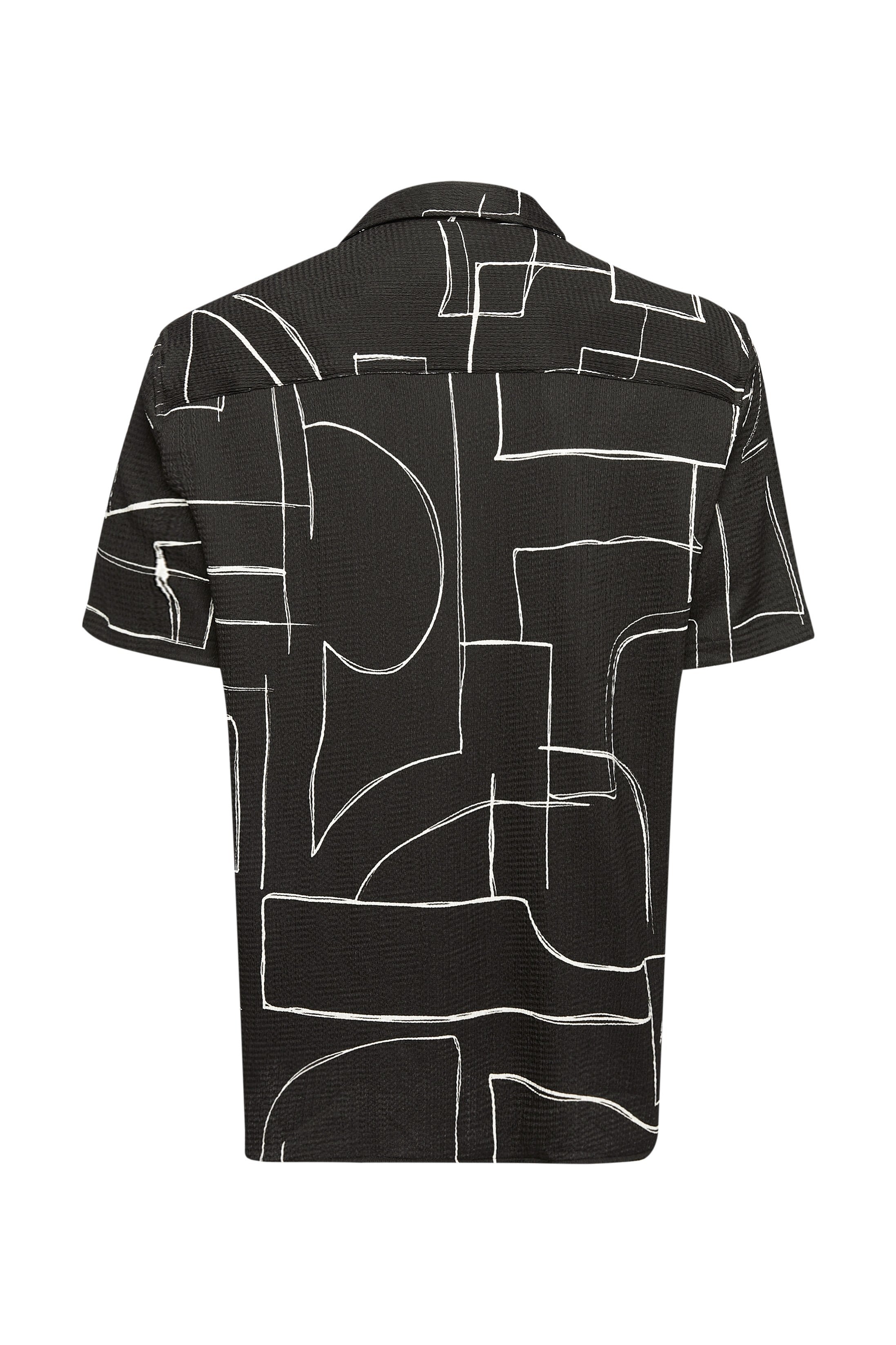 Abstract Shapes Short Sleeve Shirt