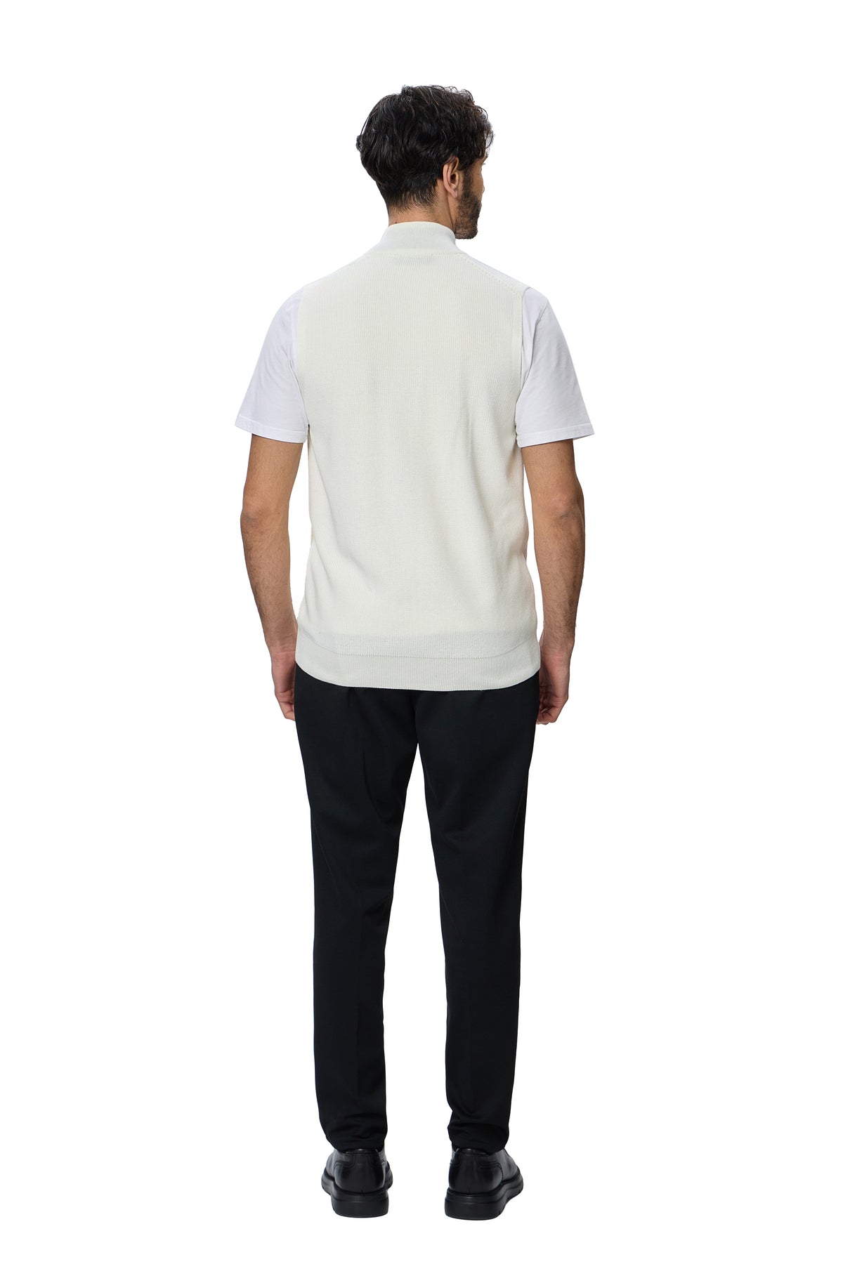 Ecru Sweater Vest