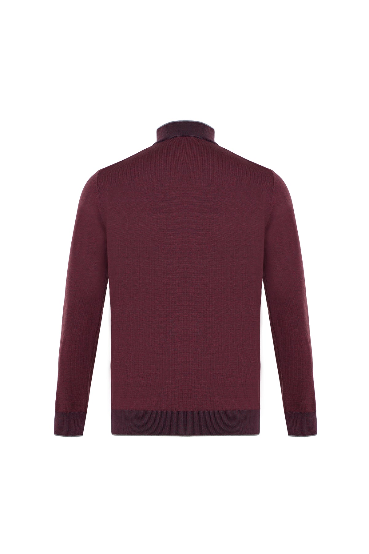 Bordeaux Banded Quarter Zip