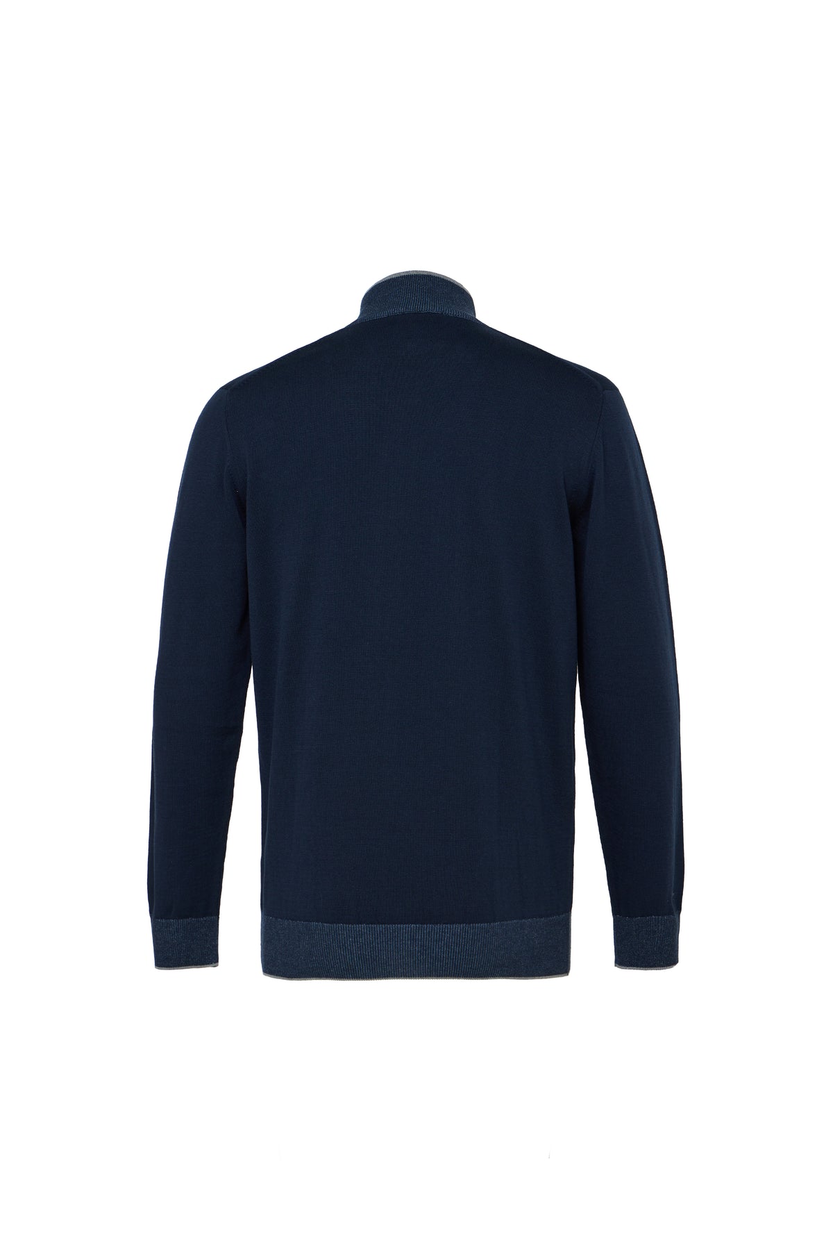 Navy Banded Quarter Zip