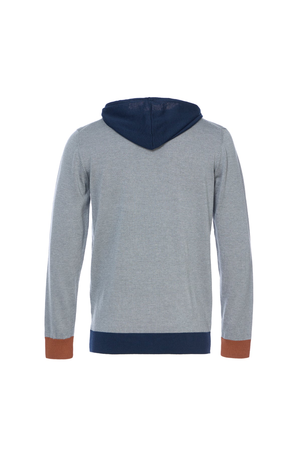 Double Zip Knit Hoodie