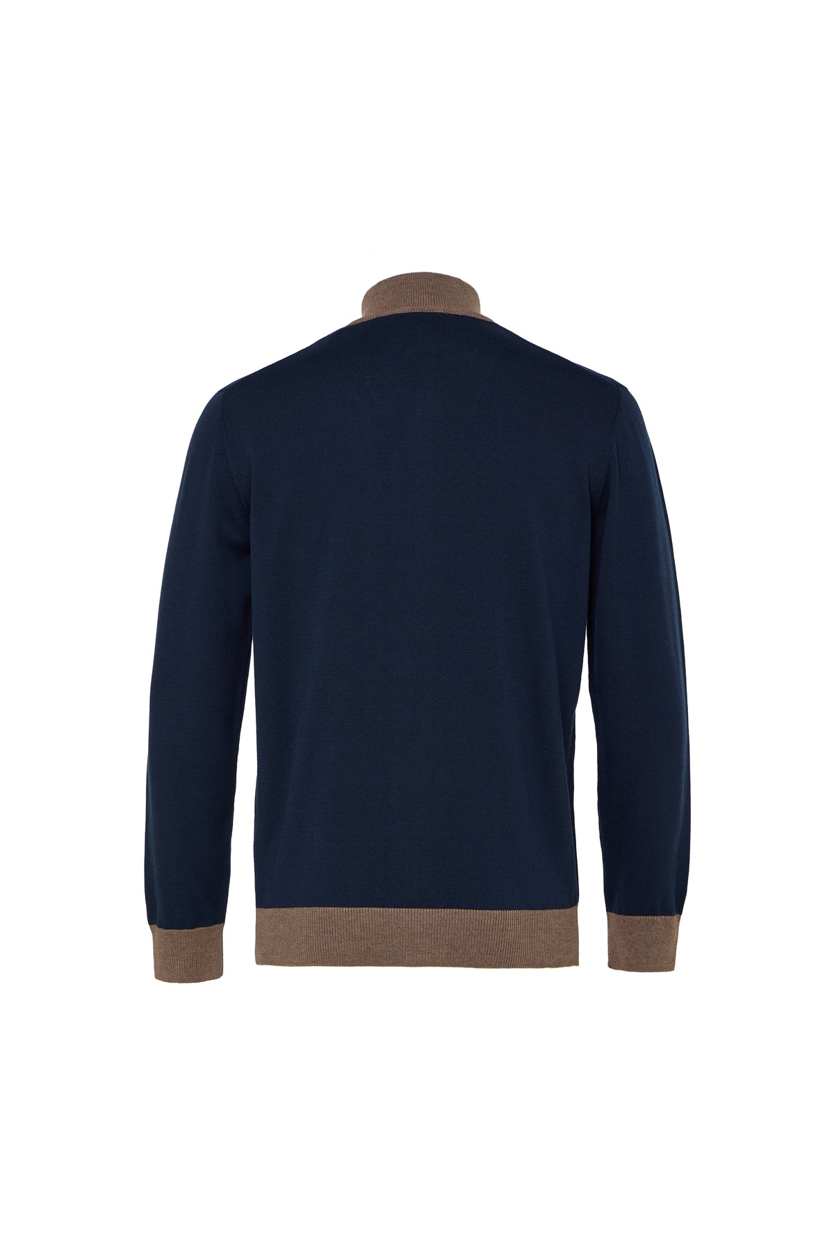 Double Full Zip Sweater