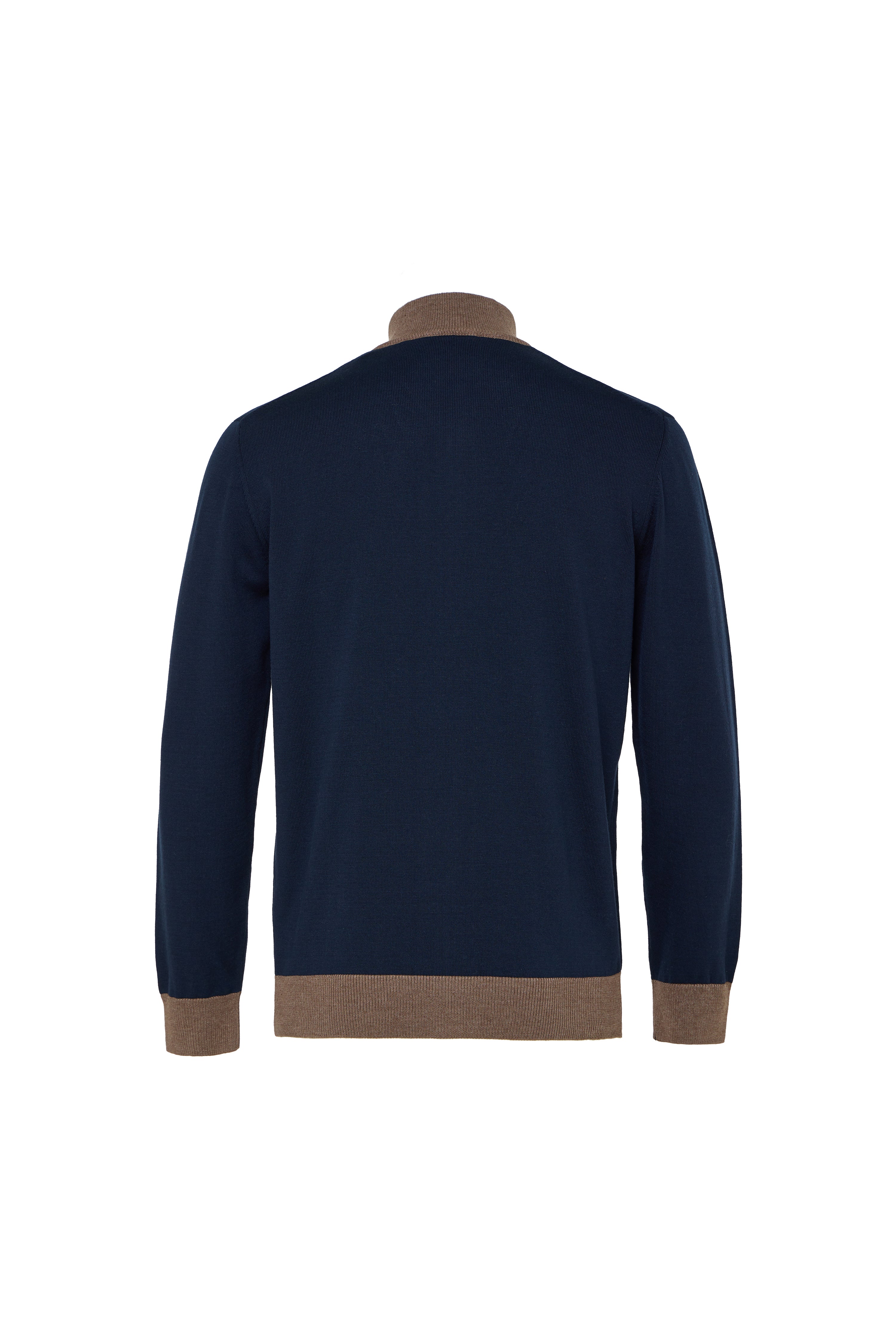 Double Full Zip Sweater