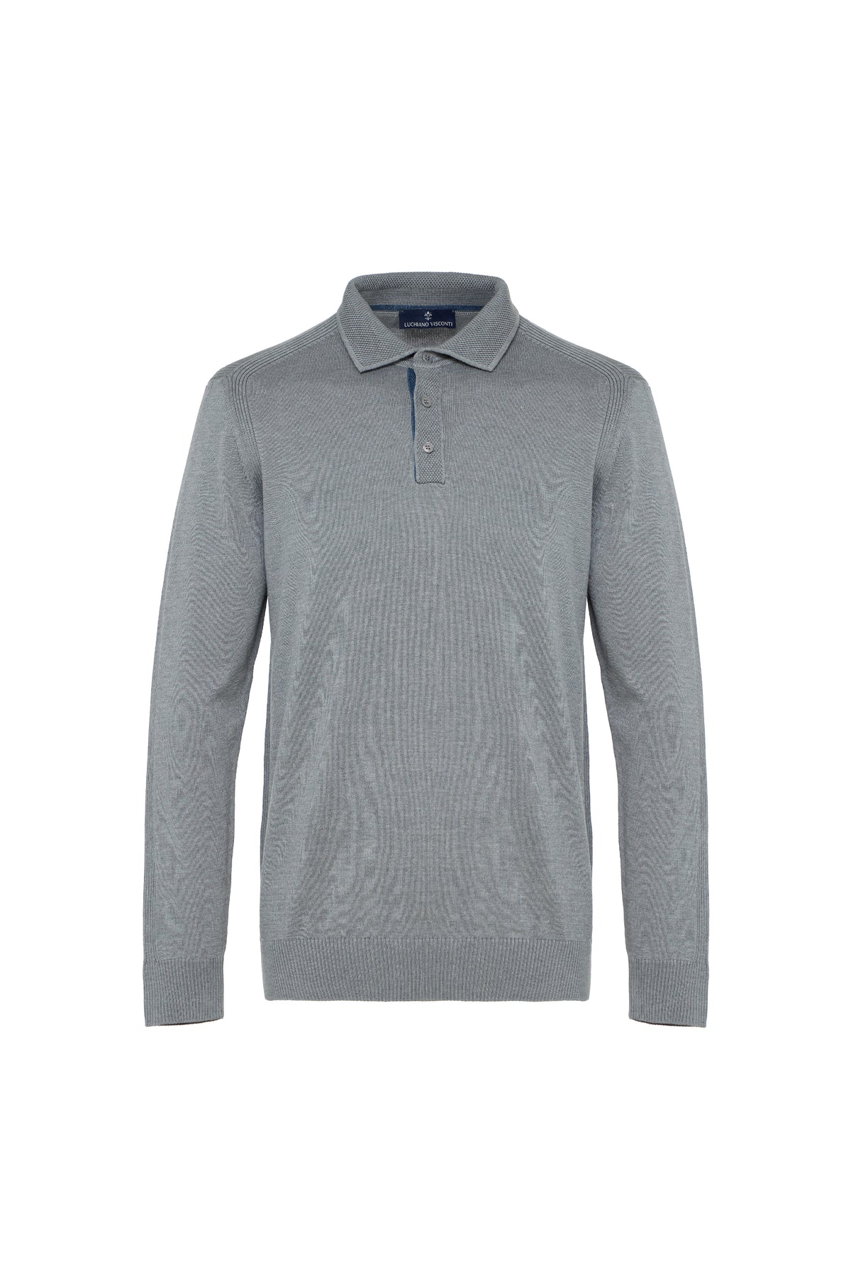 Long Sleeve 3-Button Polo