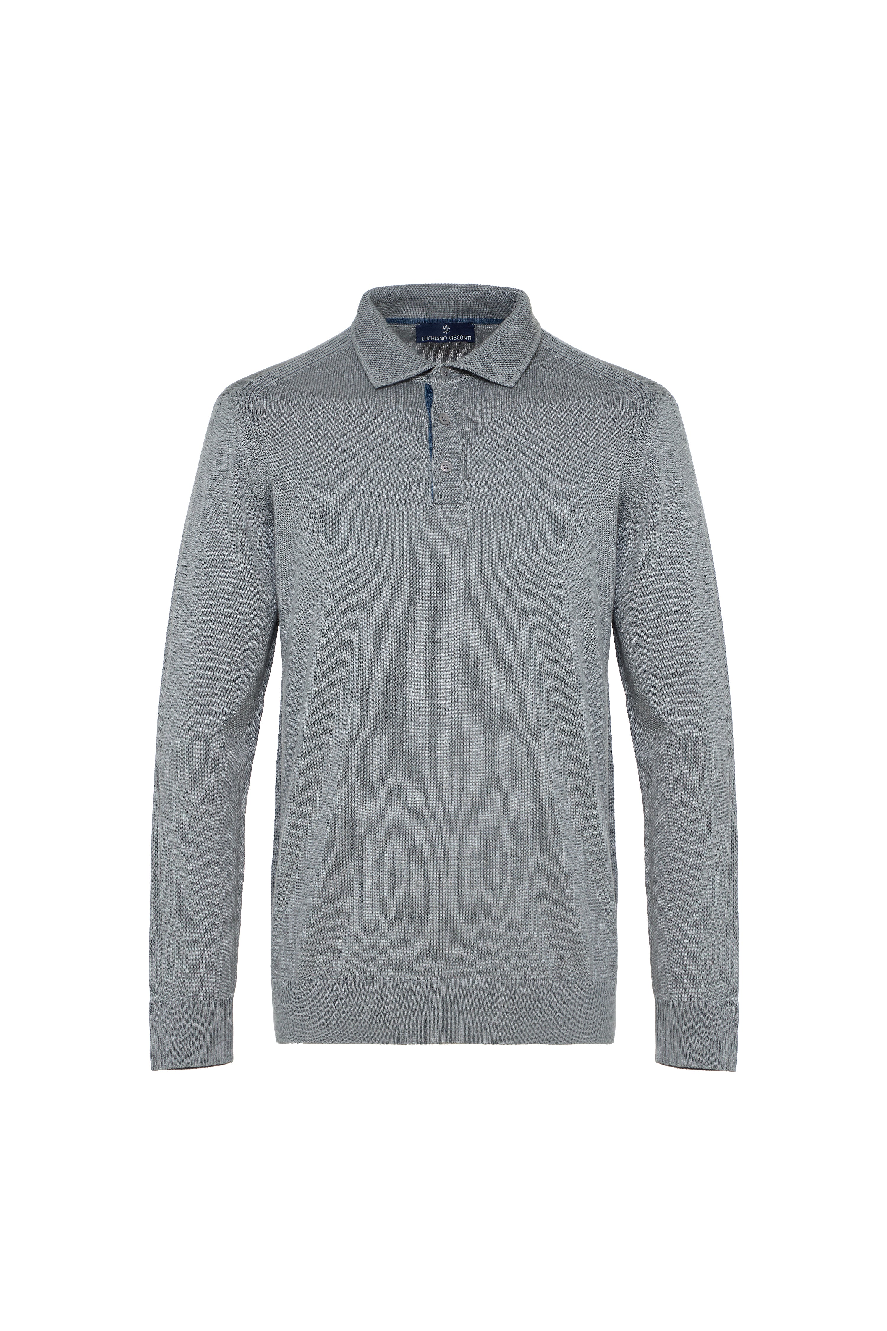Long Sleeve 3-Button Polo