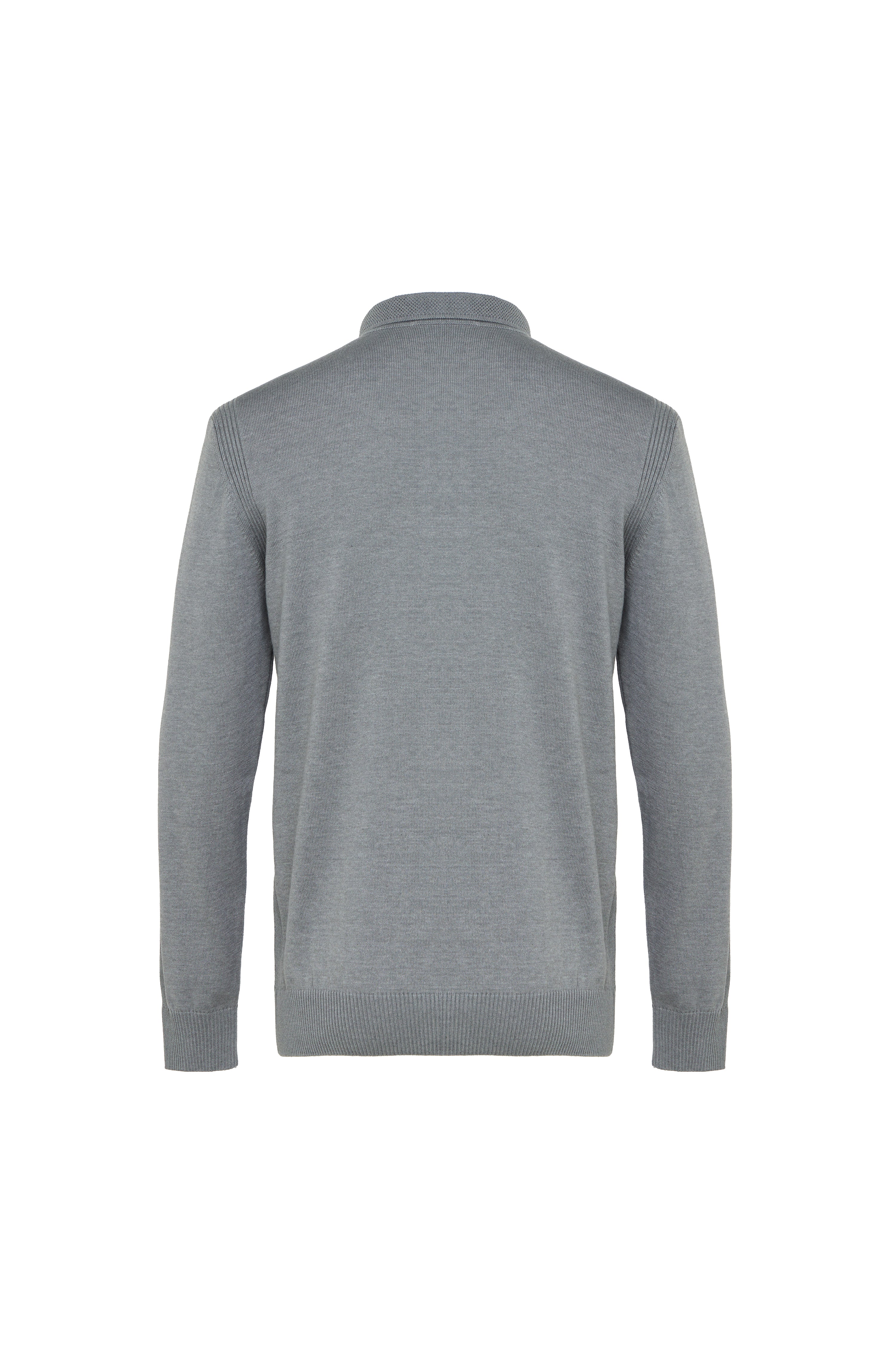 Long Sleeve 3-Button Polo