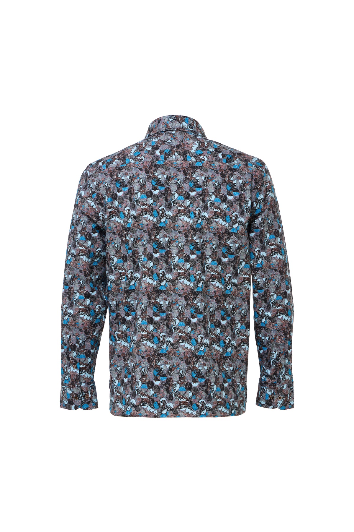 Circle Splash Button Down Shirt
