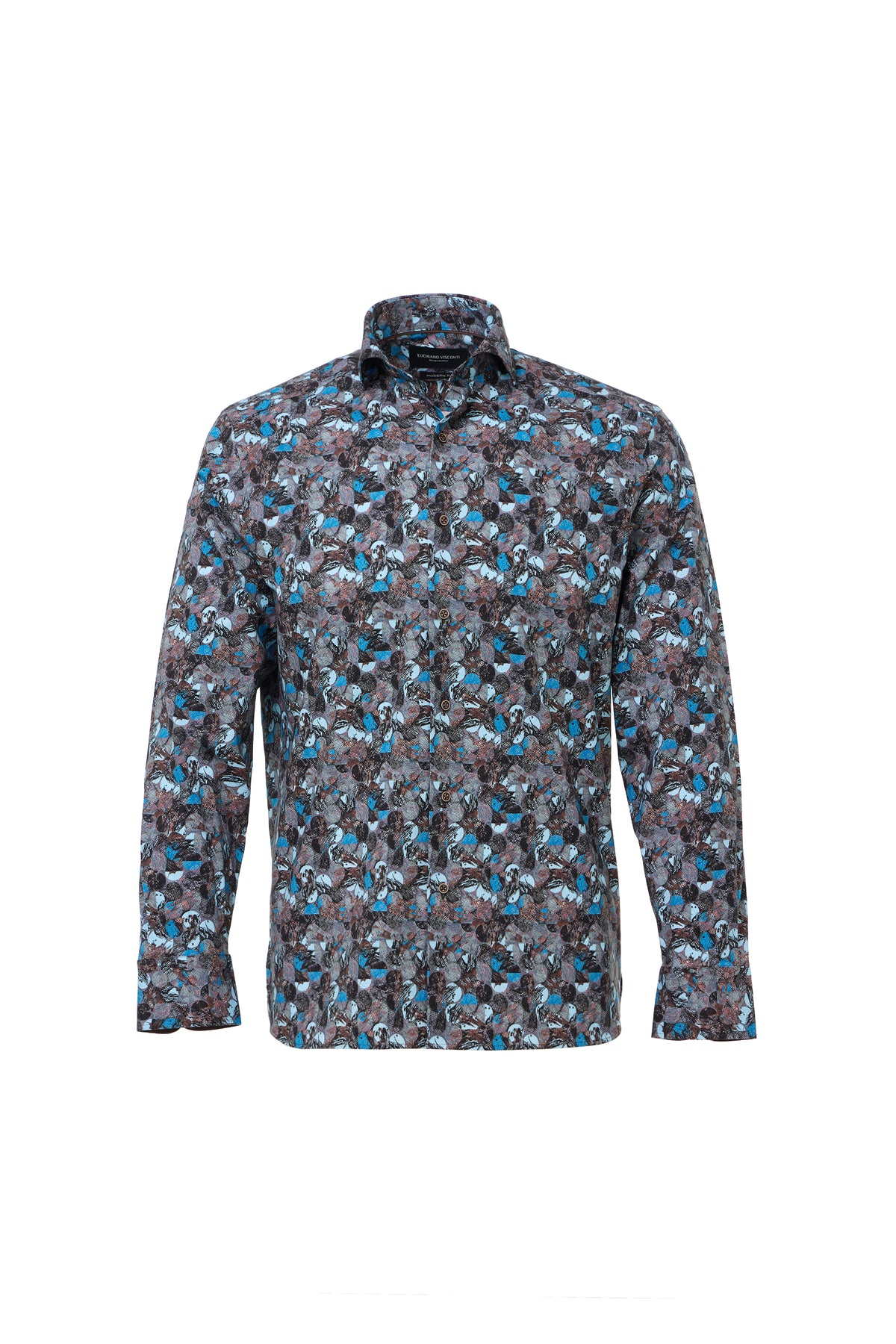 Circle Splash Button Down Shirt