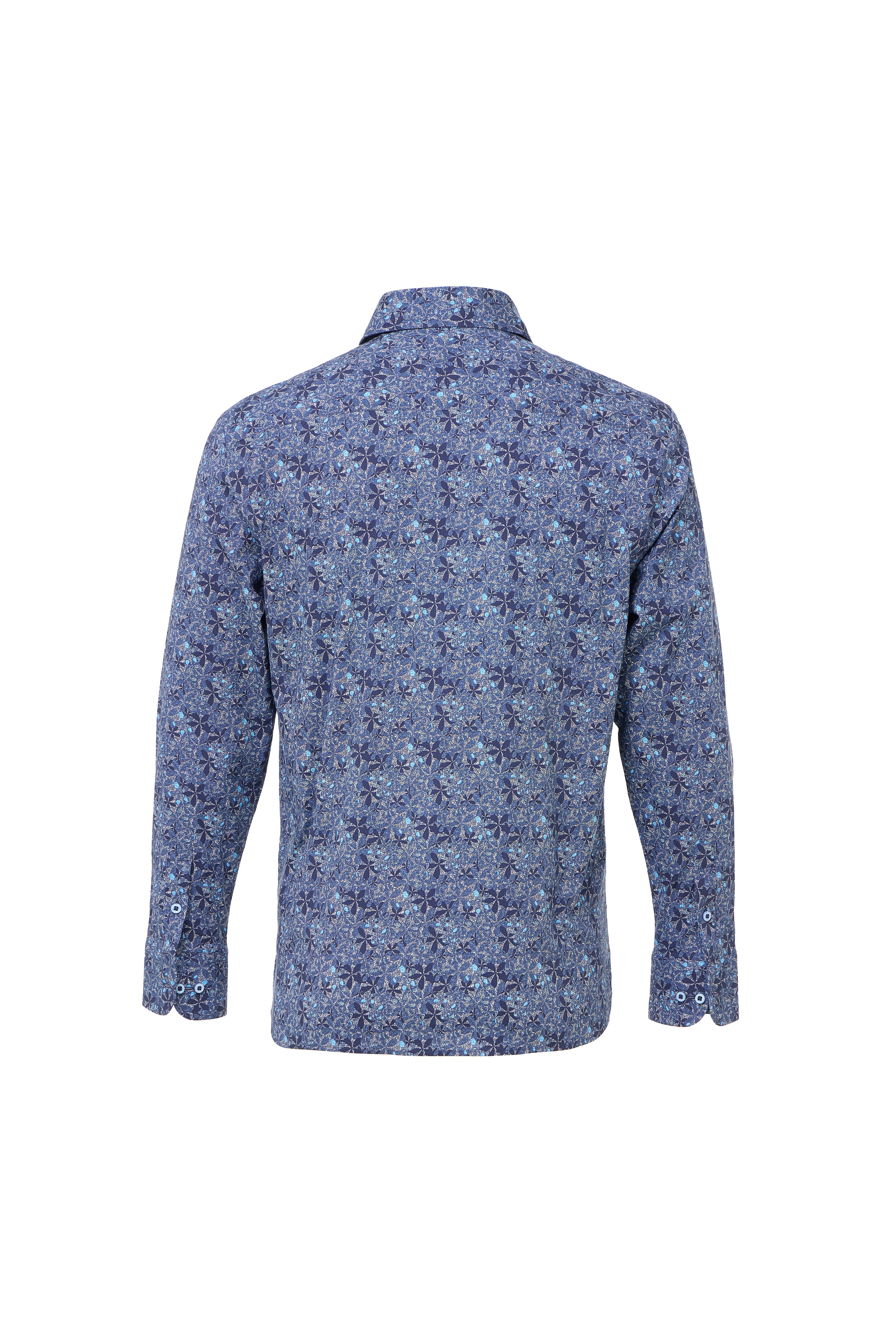 Multi Floral Abstract Print Shirt