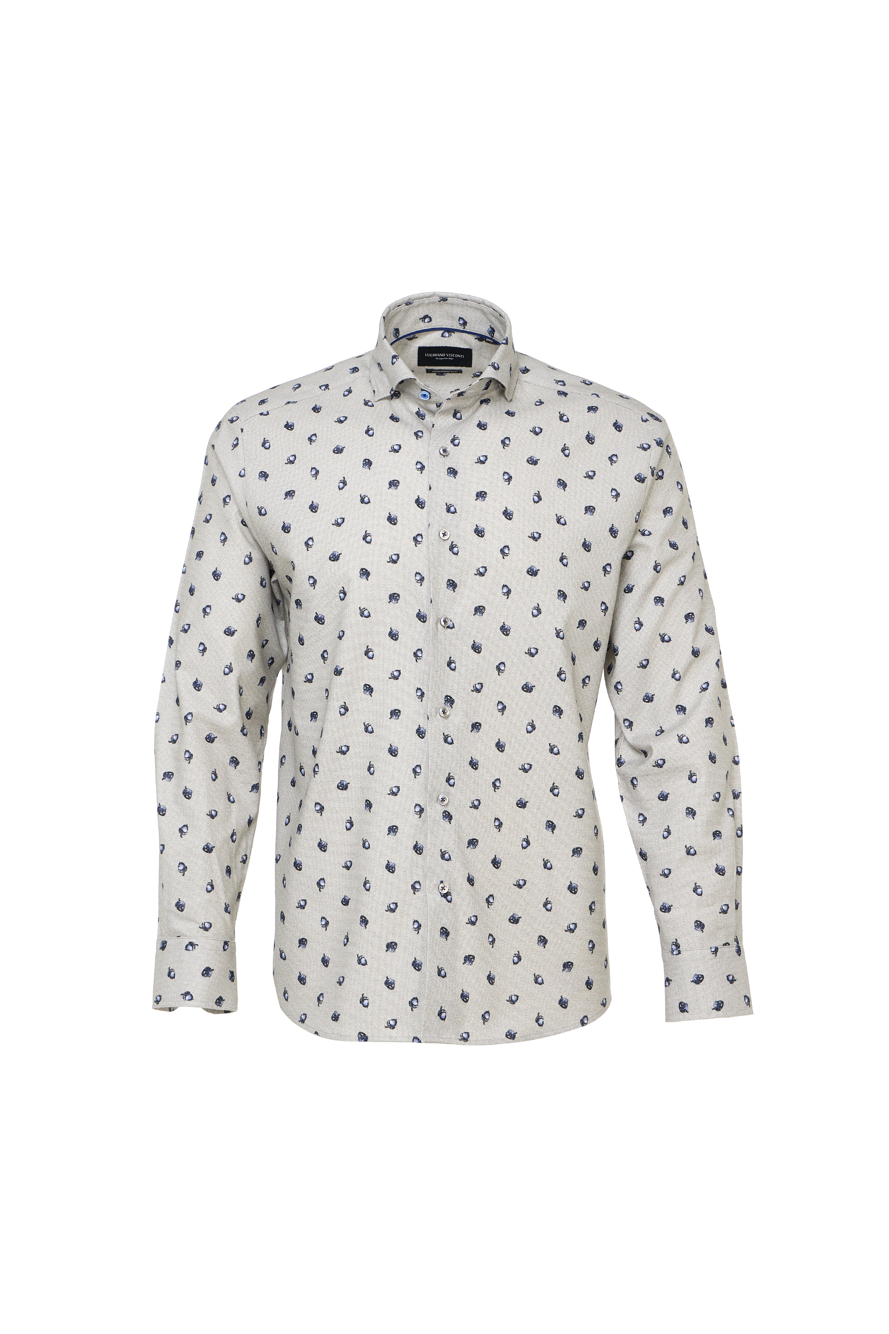 Acorn Print Gingham Shirt