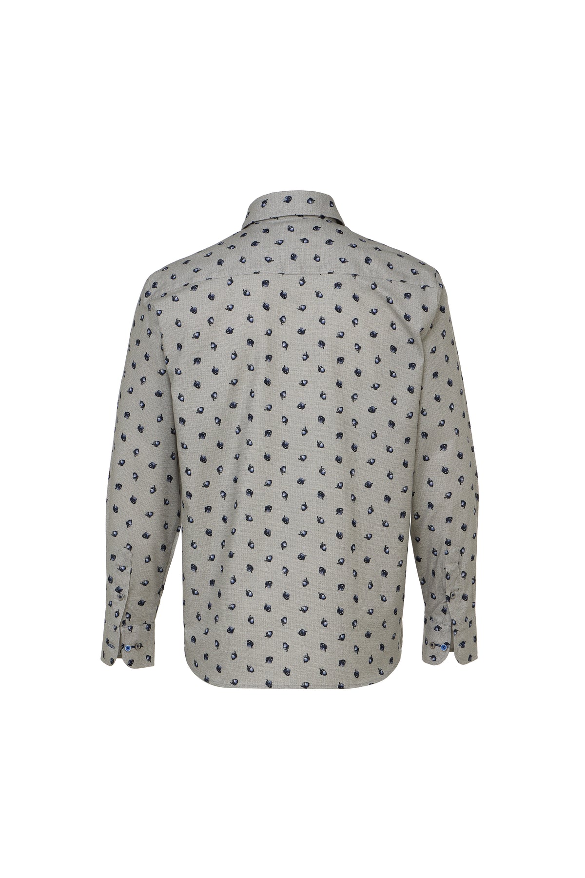 Acorn Print Gingham Shirt