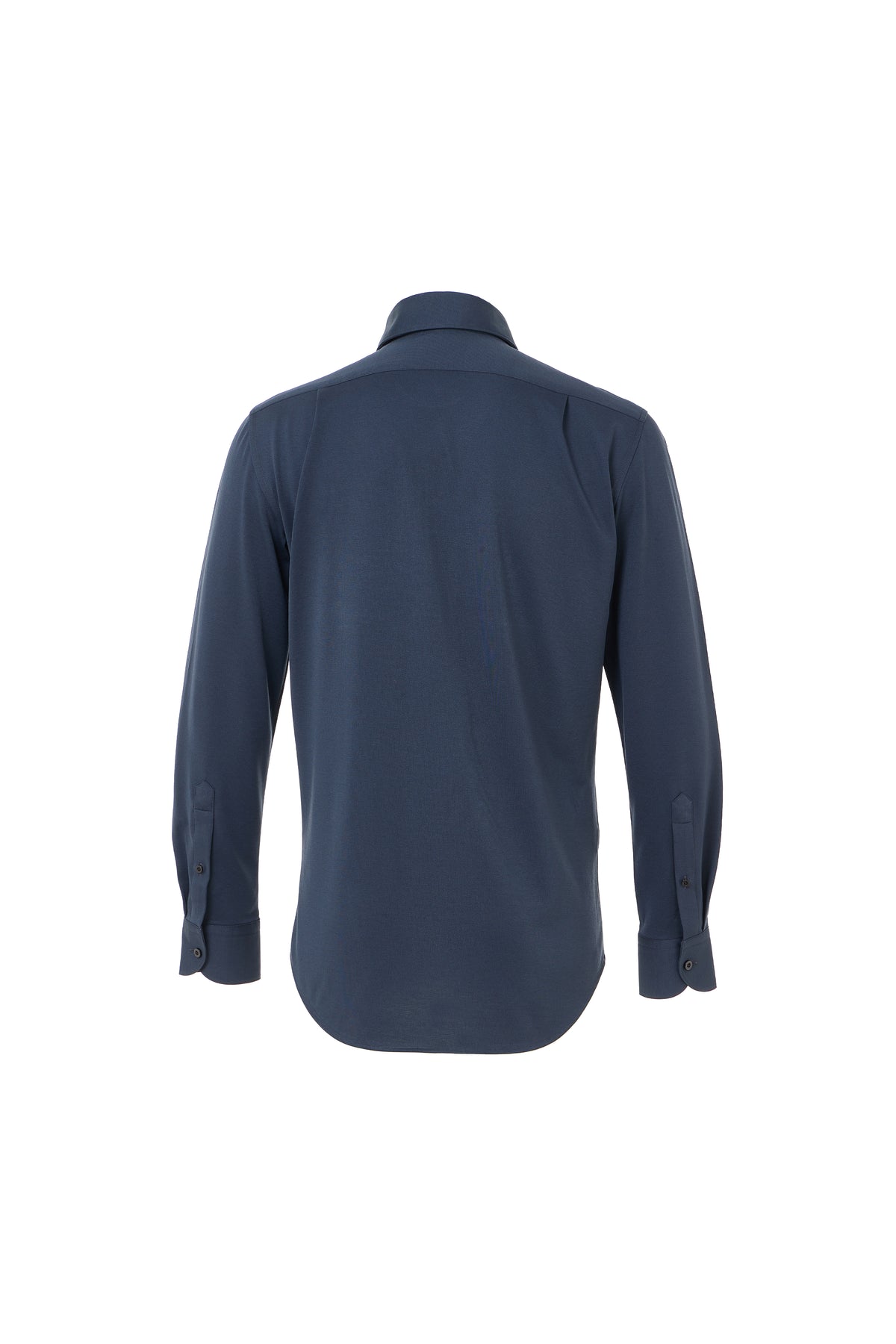 Navy One-Piece Collar Performance Stretch Shirt