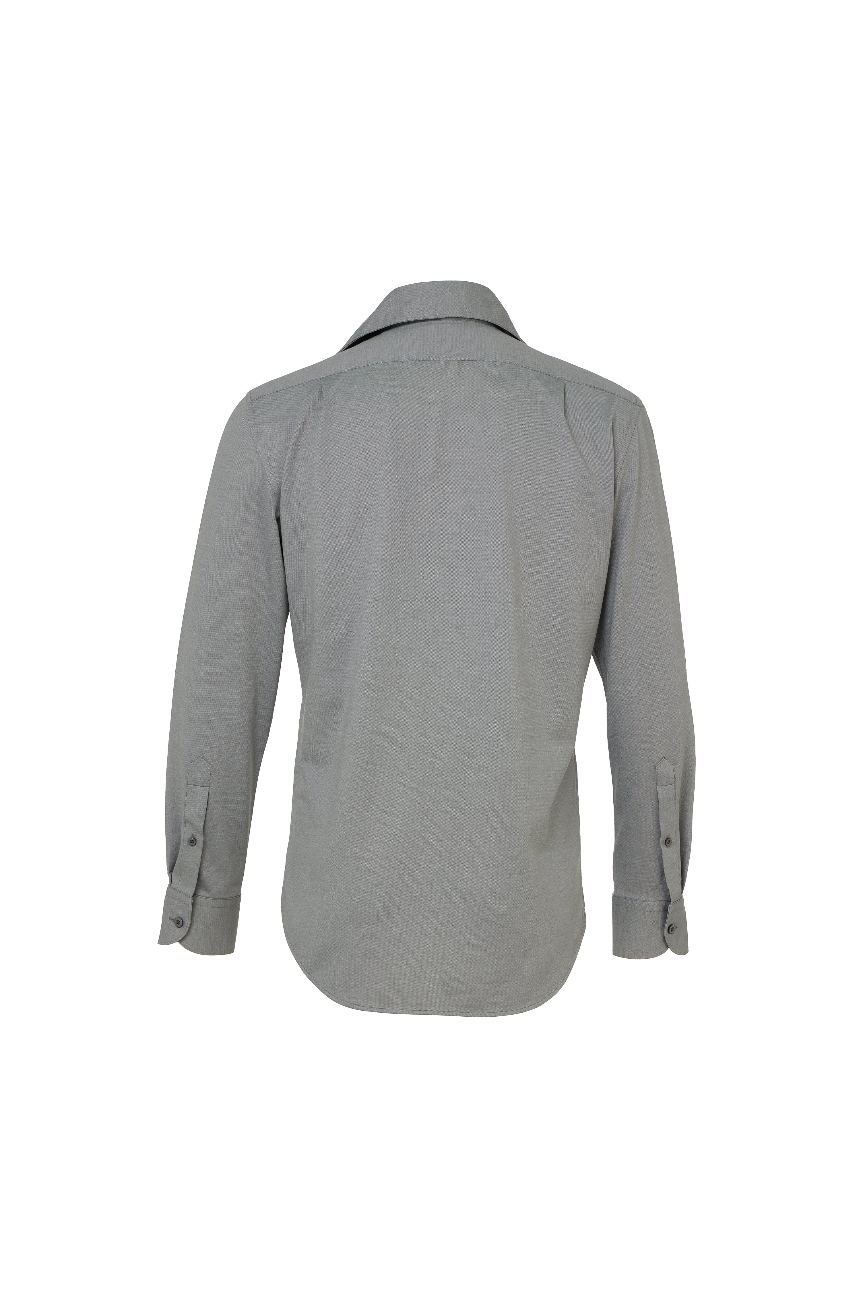 Ash One-Piece Collar Performance Stretch Shirt