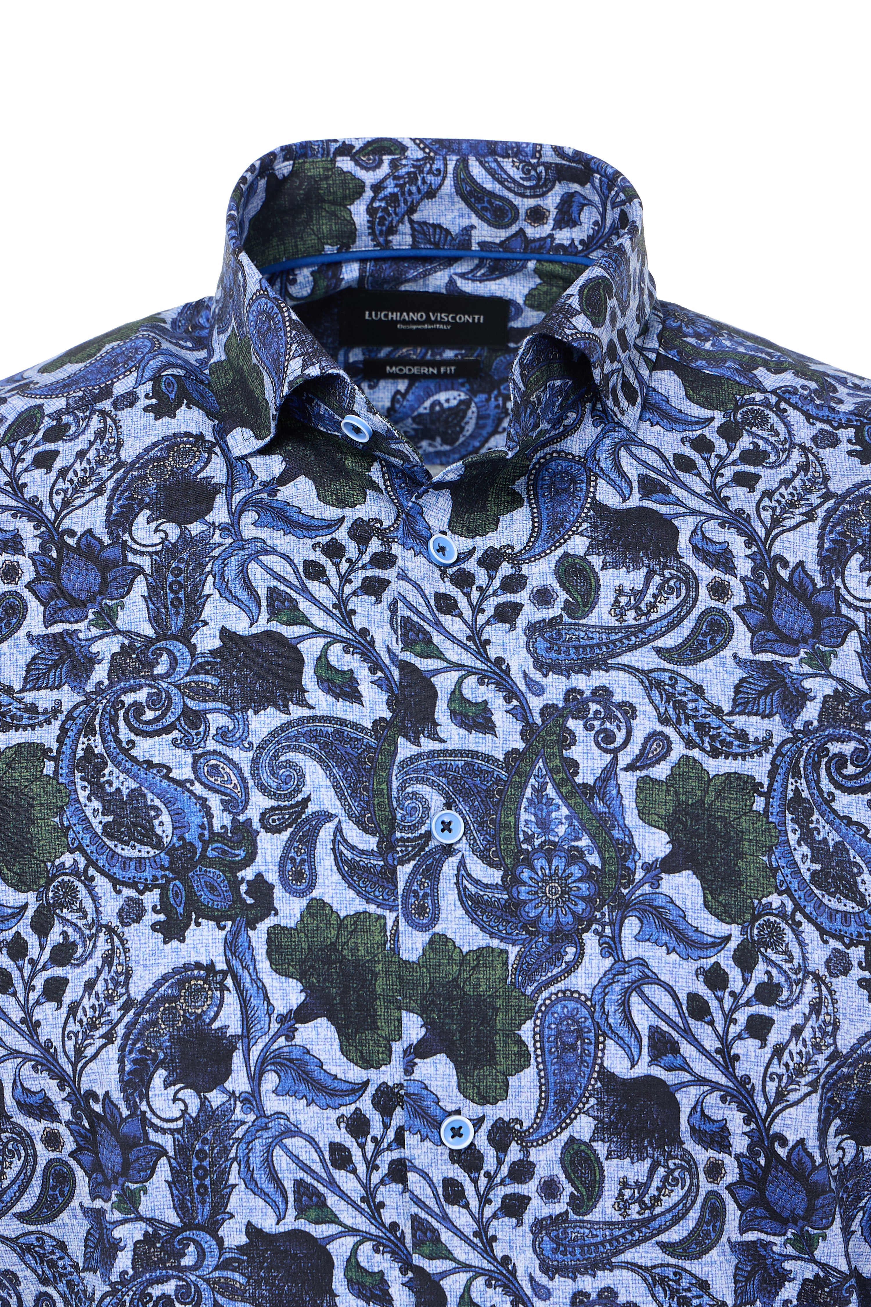 Multi Paisley Print Shirt
