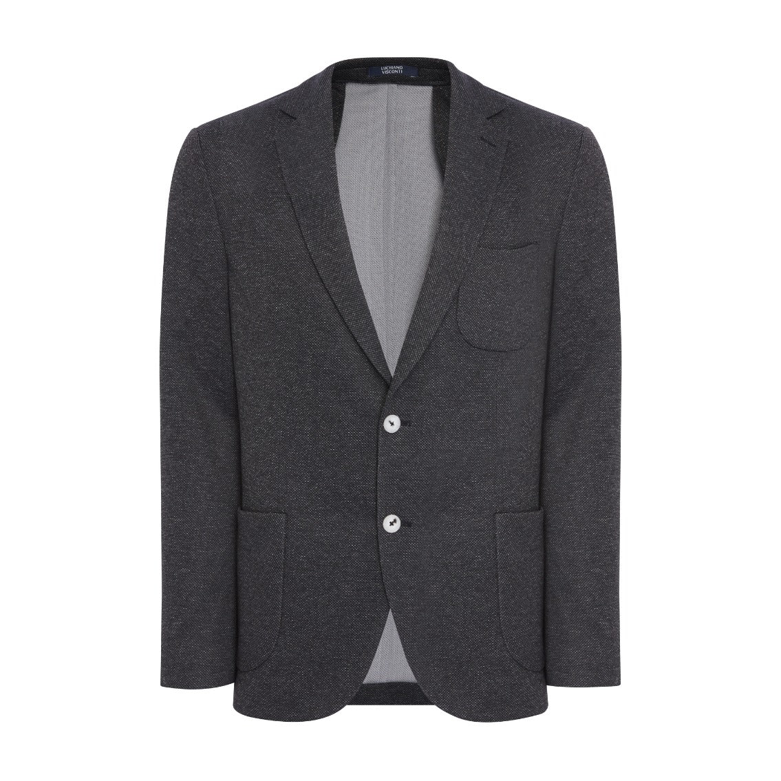 Black Tratto Knit Blazer