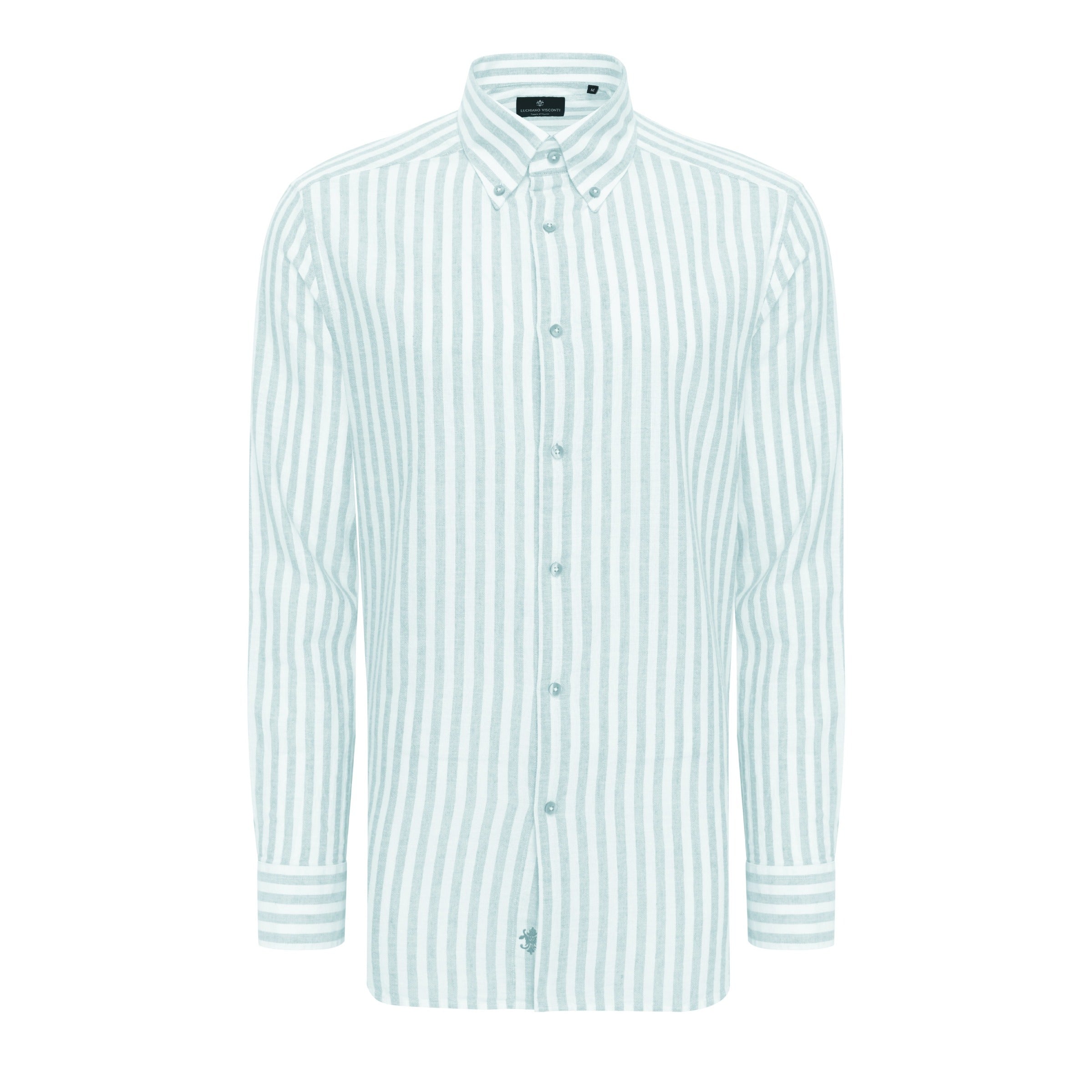 Aqua Vigneti Linen Shirt