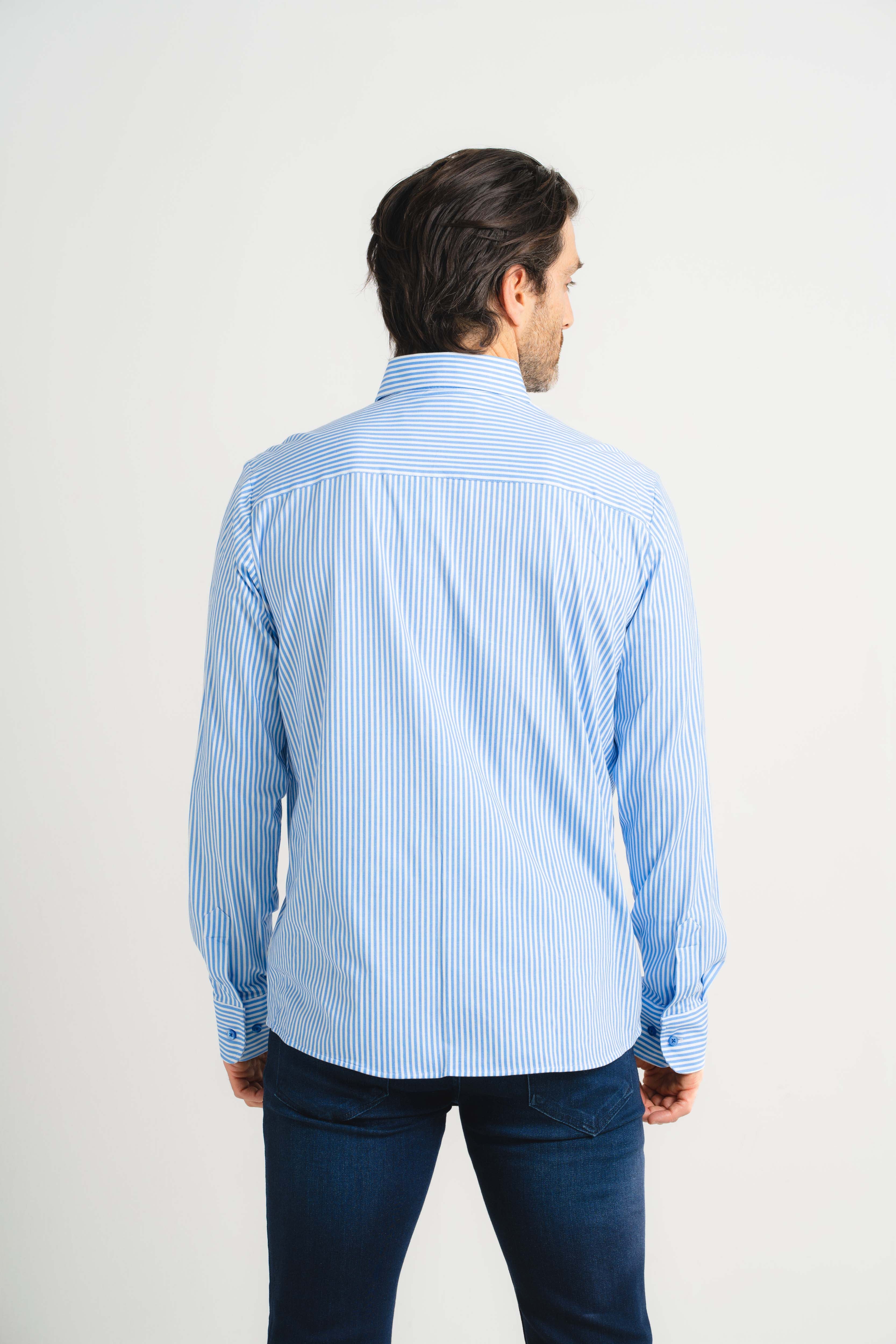 Classic Stripe Print Shirt