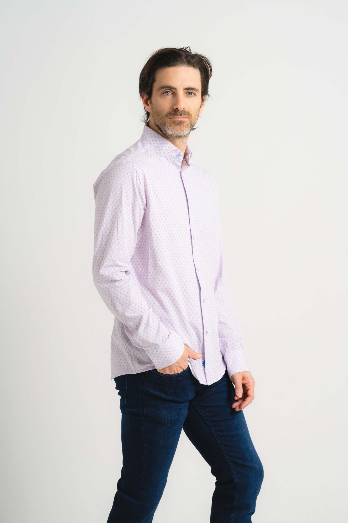 Multi Hex Print Shirt