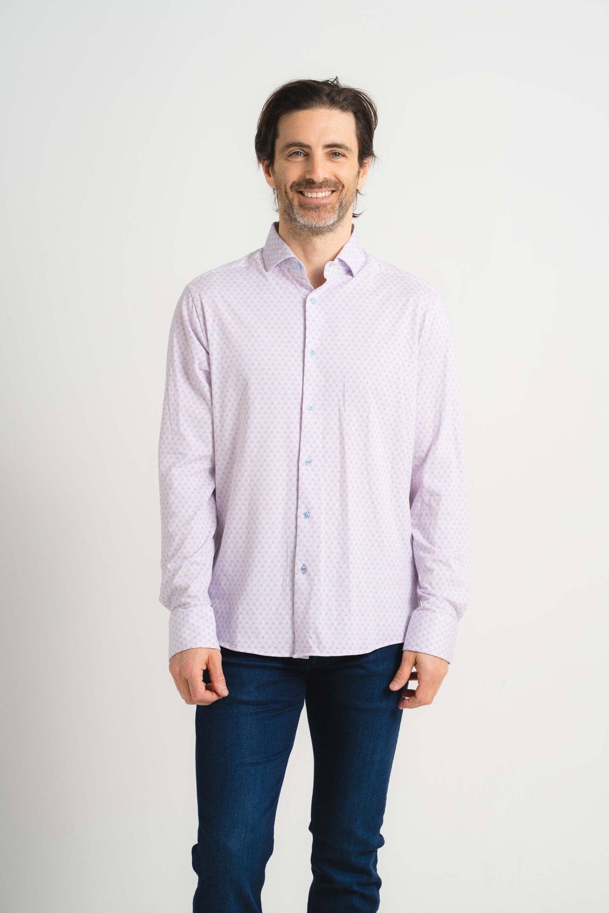 Multi Hex Print Shirt
