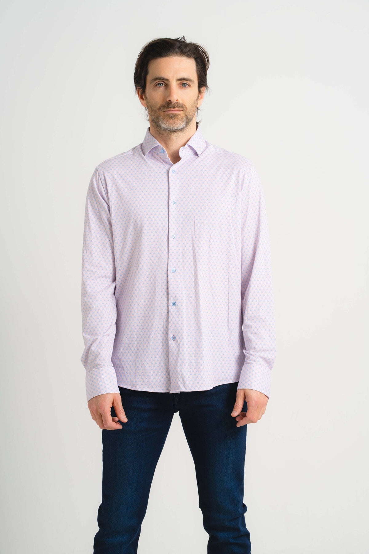 Multi Hex Print Shirt
