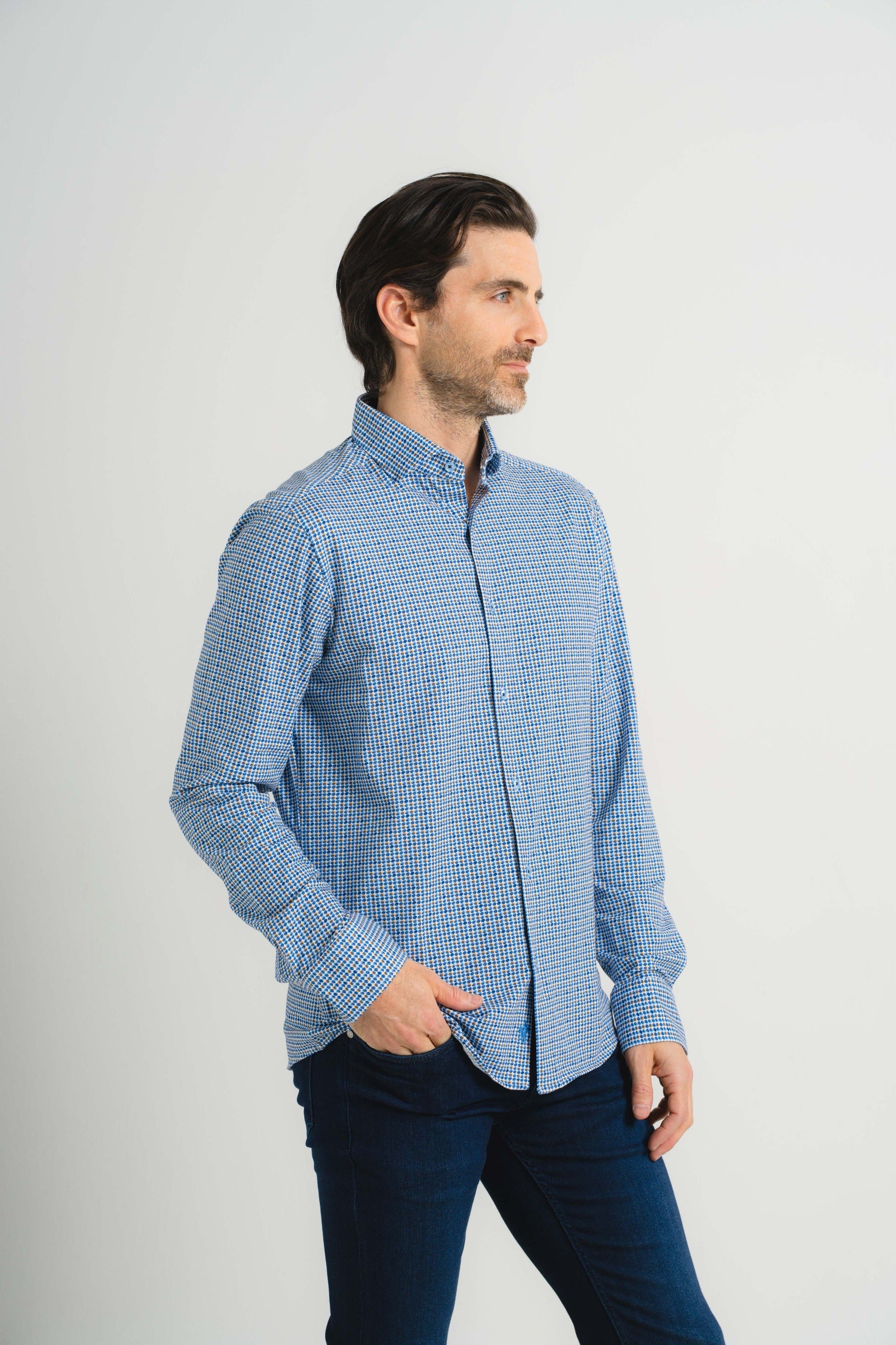 Geo Cresent Moon Shirt
