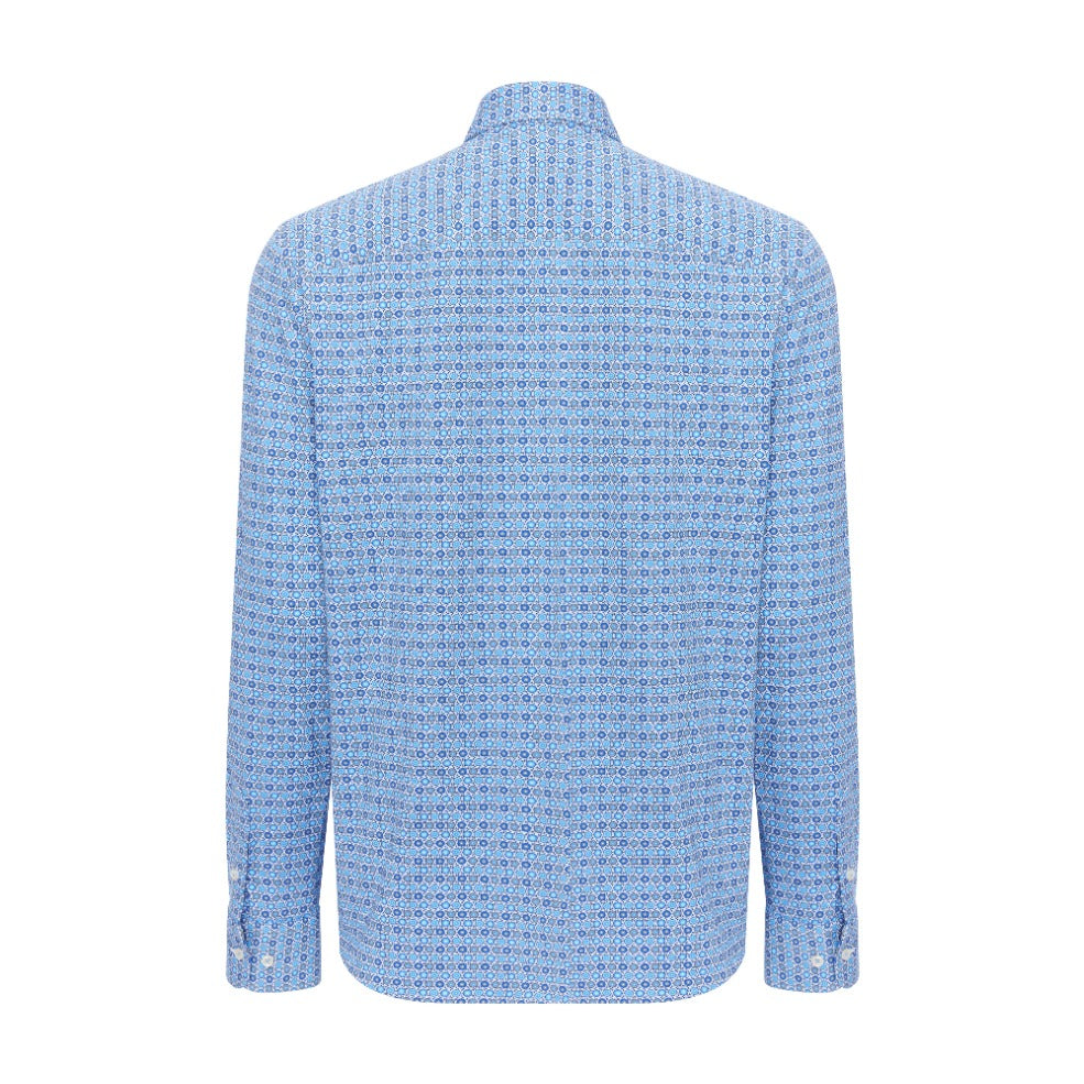 Geo Circle Print Shirt