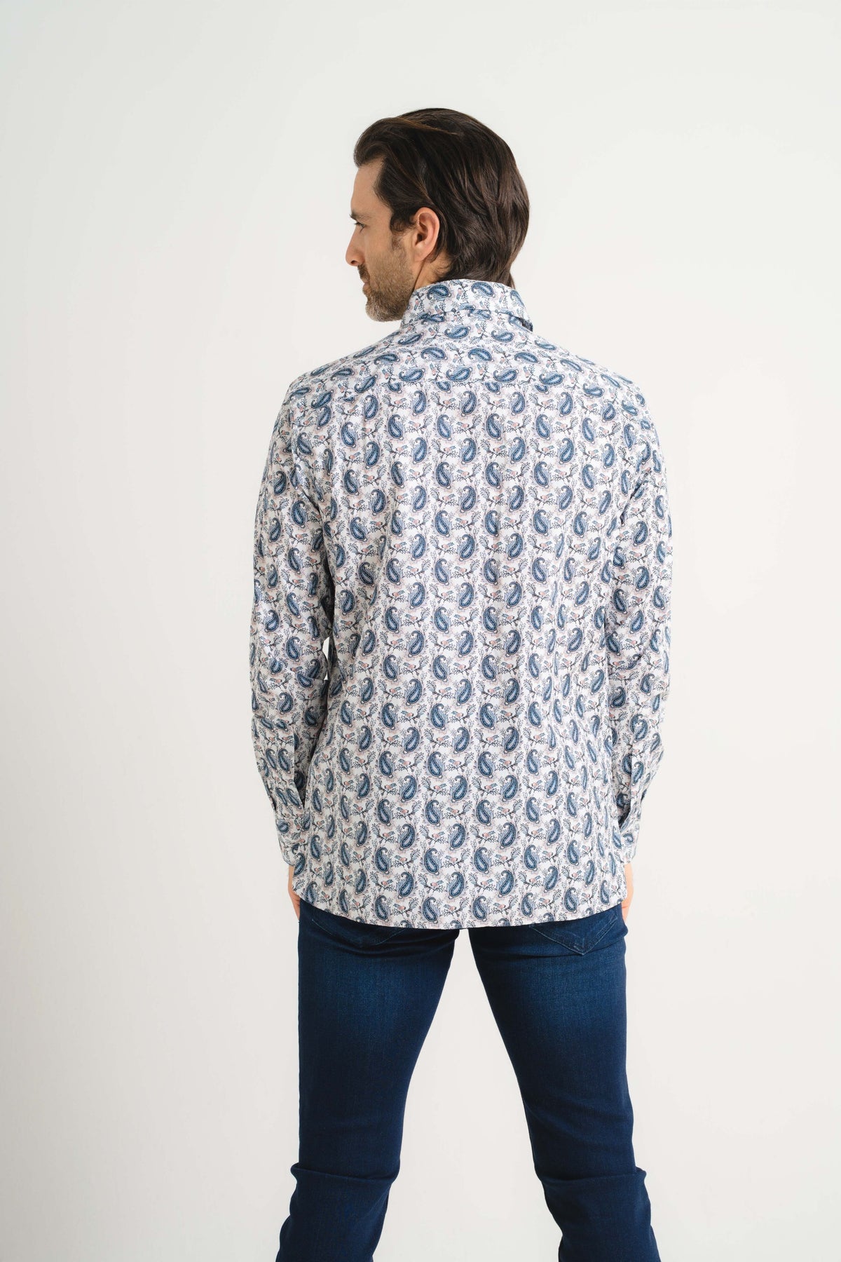 Paisley Floral Print Shirt